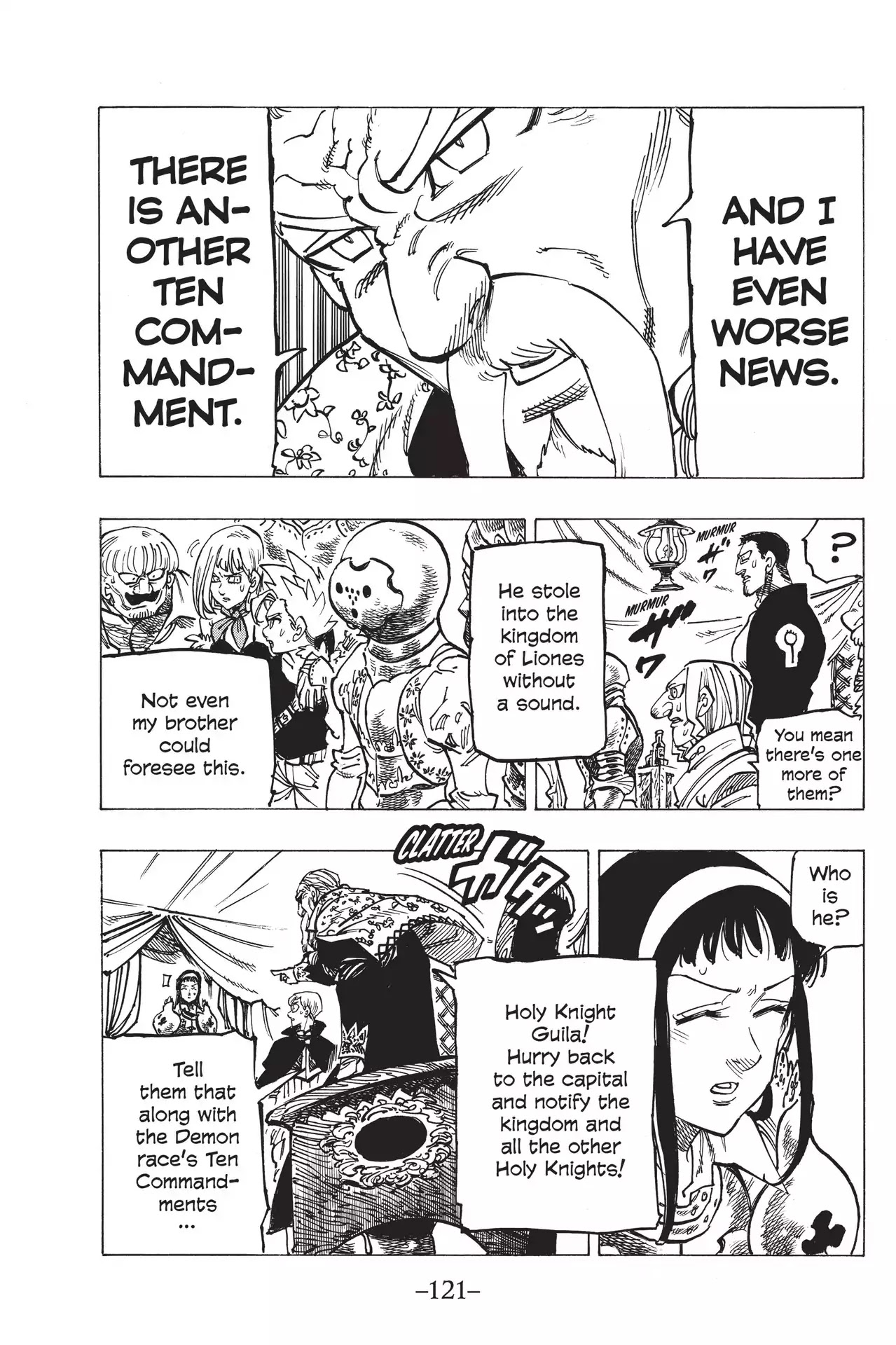 Nanatsu no Taizai Chapter 168 page 18 - Chapter 168: Plan to Annihilate The Ten Commandments