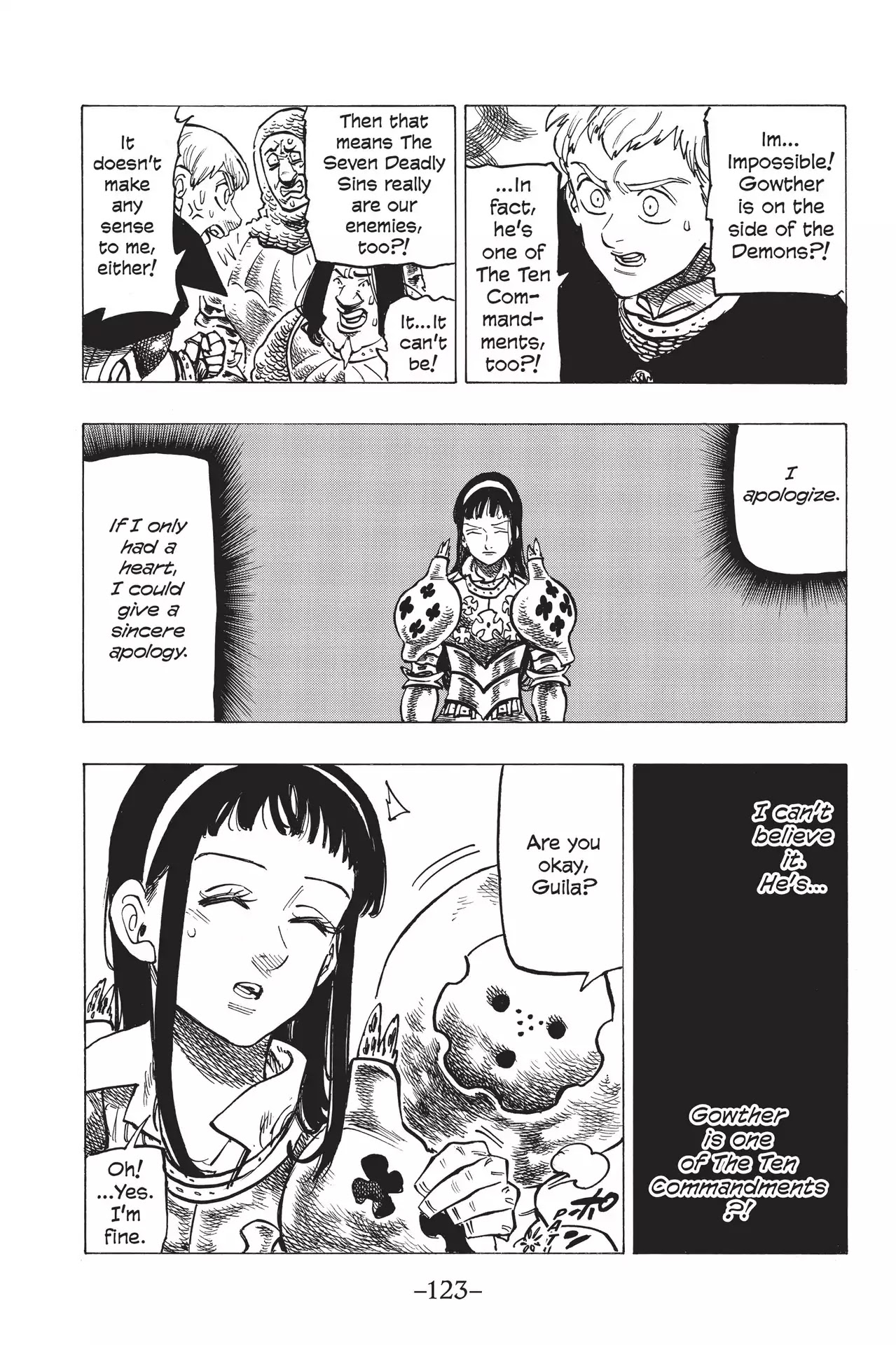 Nanatsu no Taizai Chapter 168 page 20 - Chapter 168: Plan to Annihilate The Ten Commandments