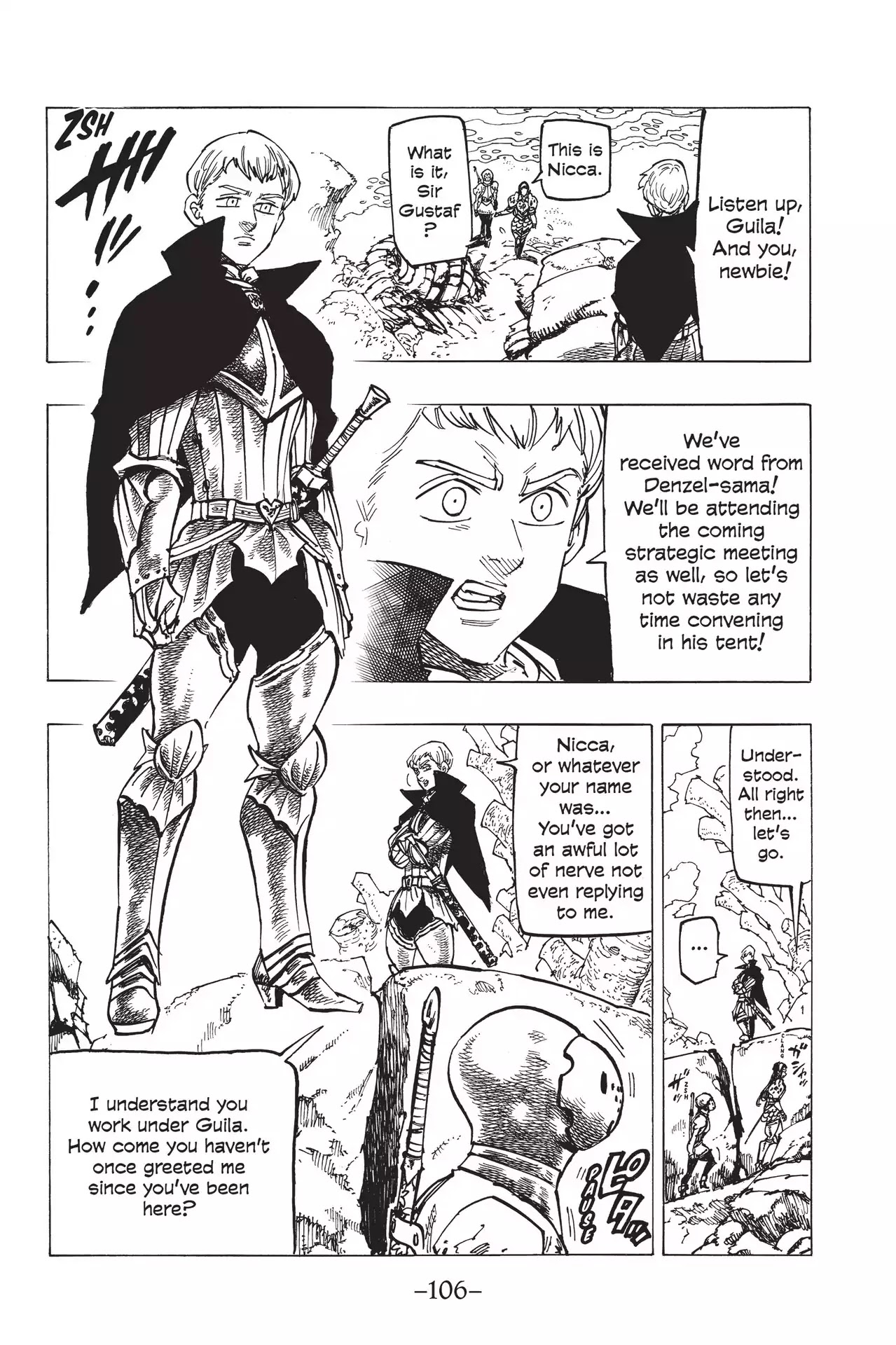 Nanatsu no Taizai Chapter 168 page 3 - Chapter 168: Plan to Annihilate The Ten Commandments