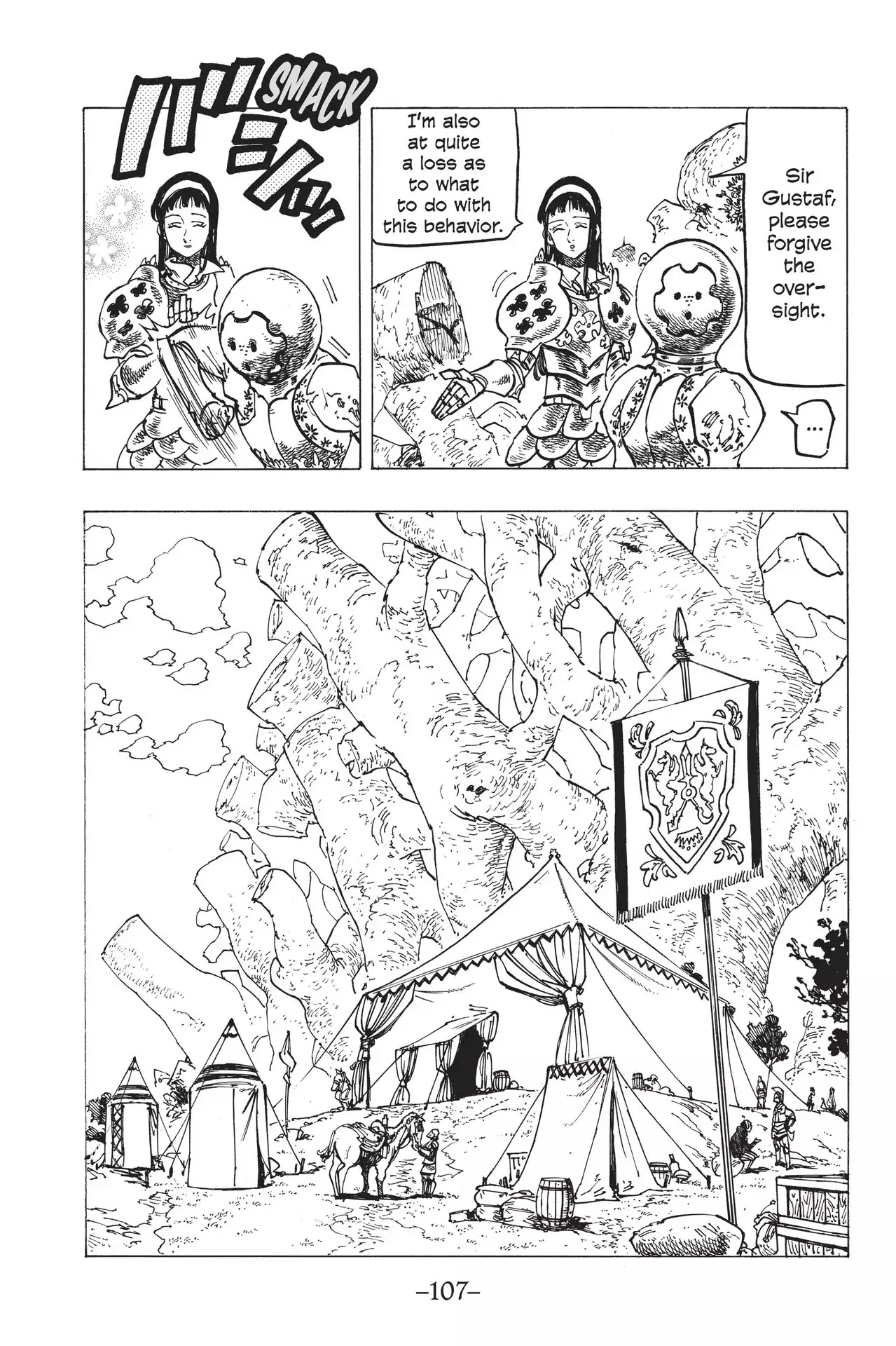 Nanatsu no Taizai Chapter 168 page 4 - Chapter 168: Plan to Annihilate The Ten Commandments
