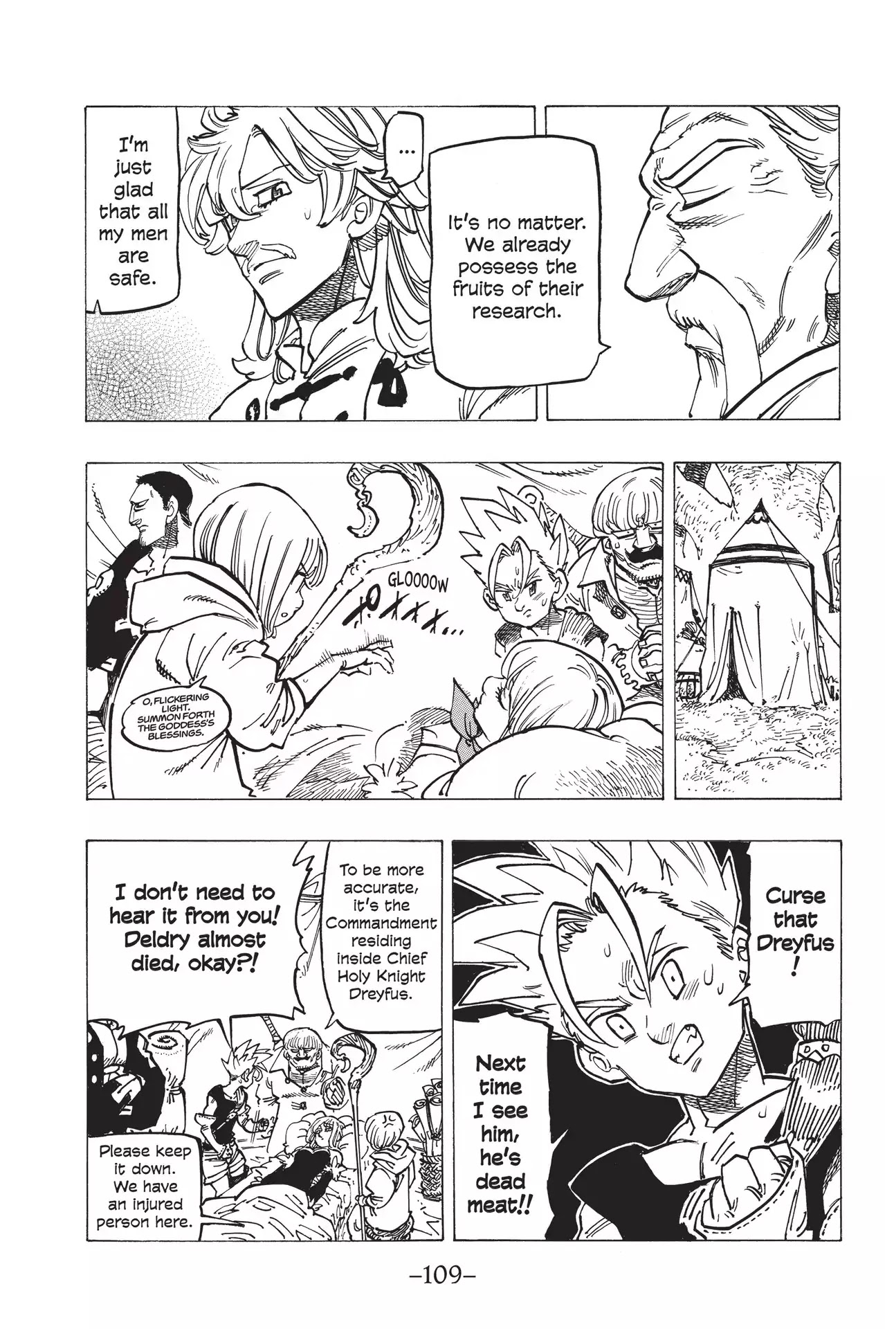 Nanatsu no Taizai Chapter 168 page 6 - Chapter 168: Plan to Annihilate The Ten Commandments