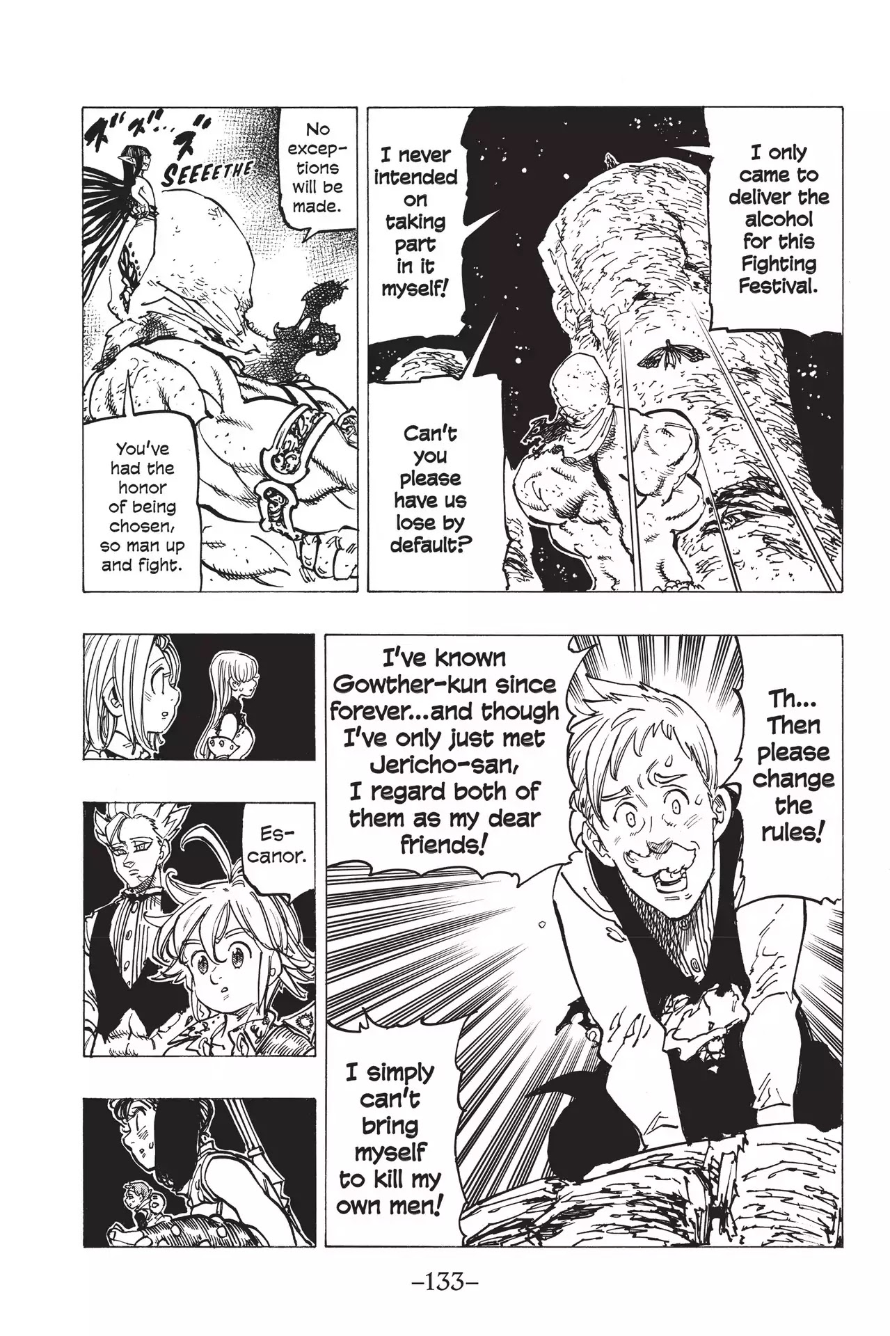 Nanatsu no Taizai Chapter 169 page 4 - Chapter 169: The Legendary Weakest Holy Knight