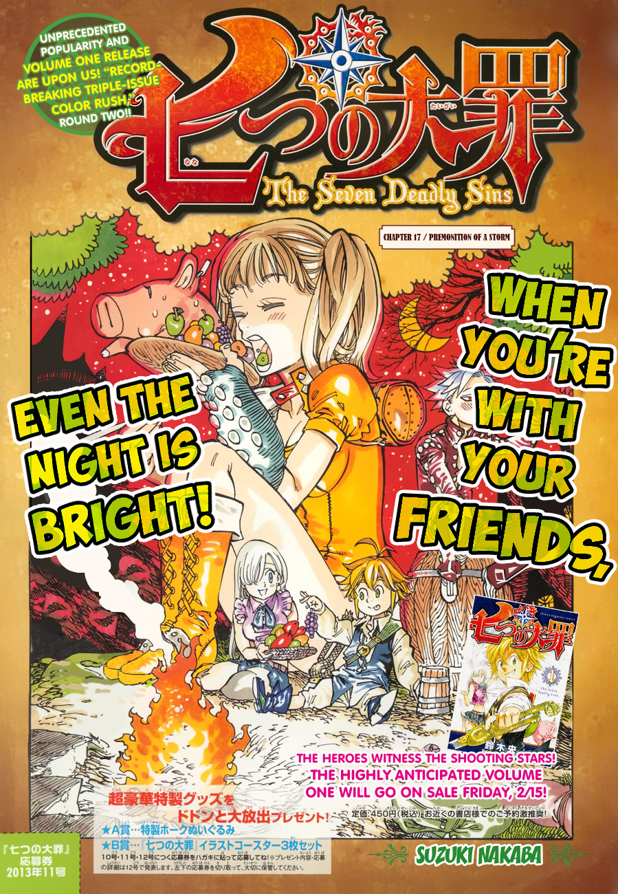 Nanatsu no Taizai Chapter 17 page 2 - Chapter 17: Storm Brewing