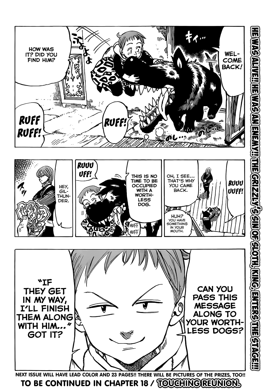 Nanatsu no Taizai Chapter 17 page 22 - Chapter 17: Storm Brewing