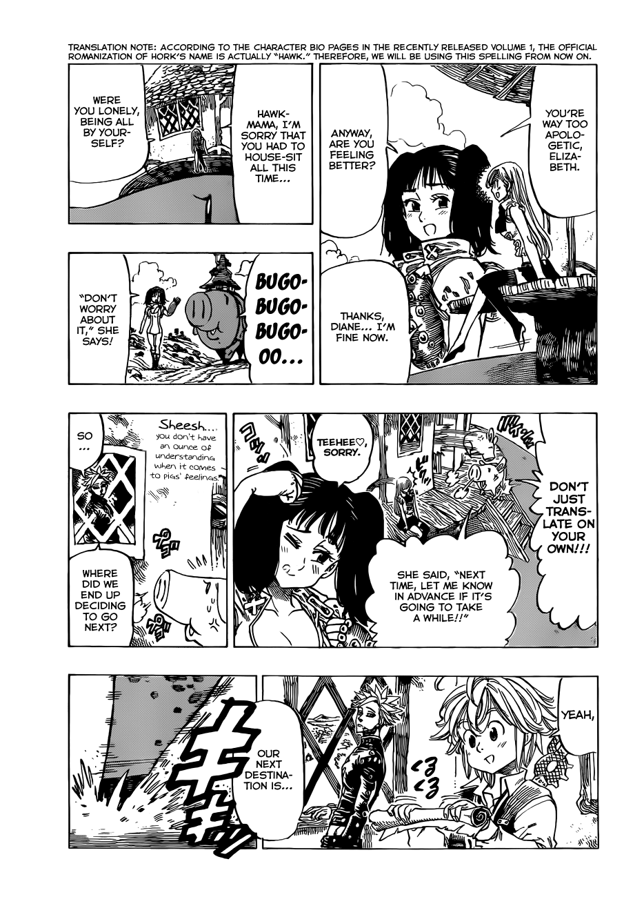 Nanatsu no Taizai Chapter 17 page 6 - Chapter 17: Storm Brewing