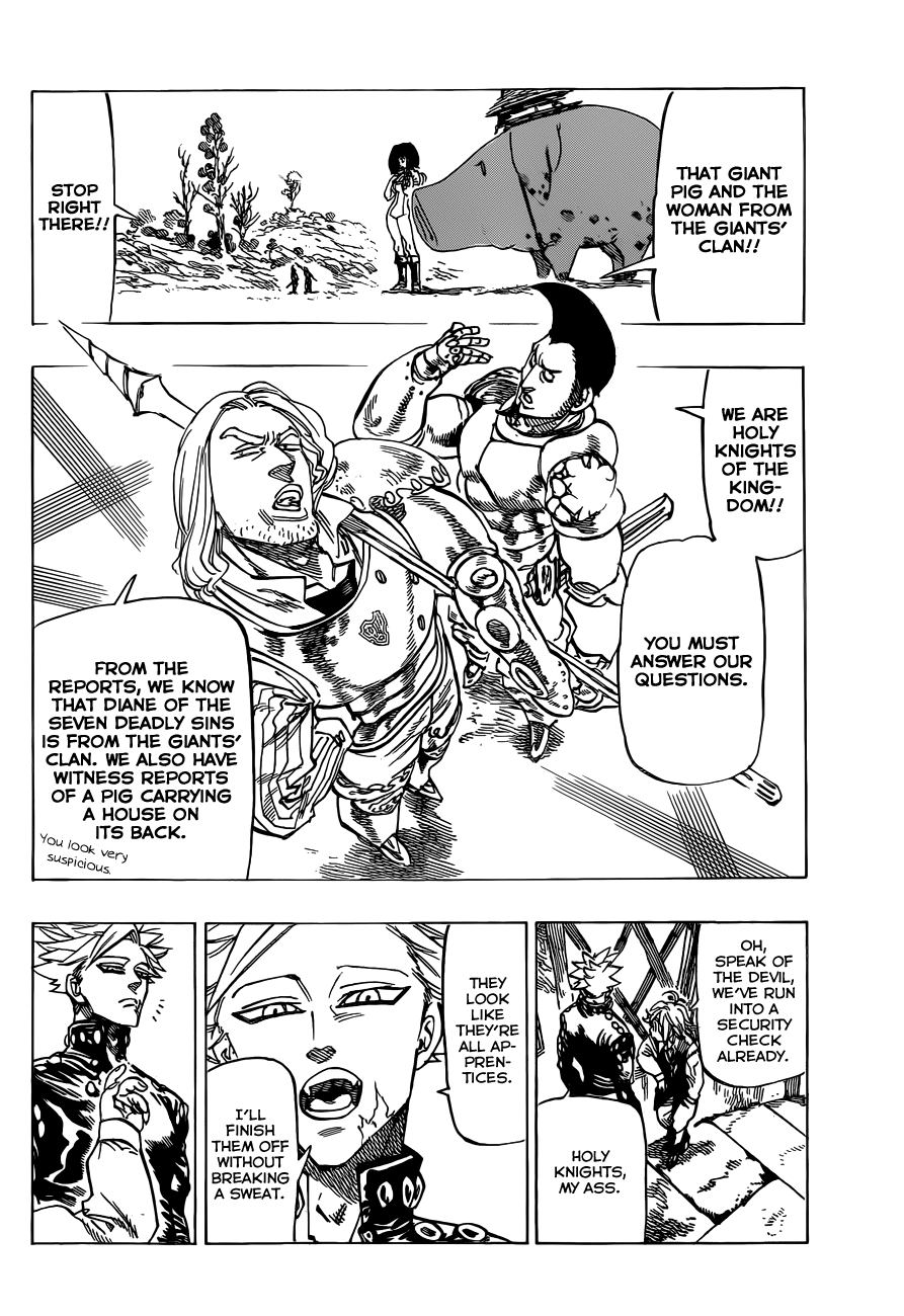 Nanatsu no Taizai Chapter 17 page 7 - Chapter 17: Storm Brewing