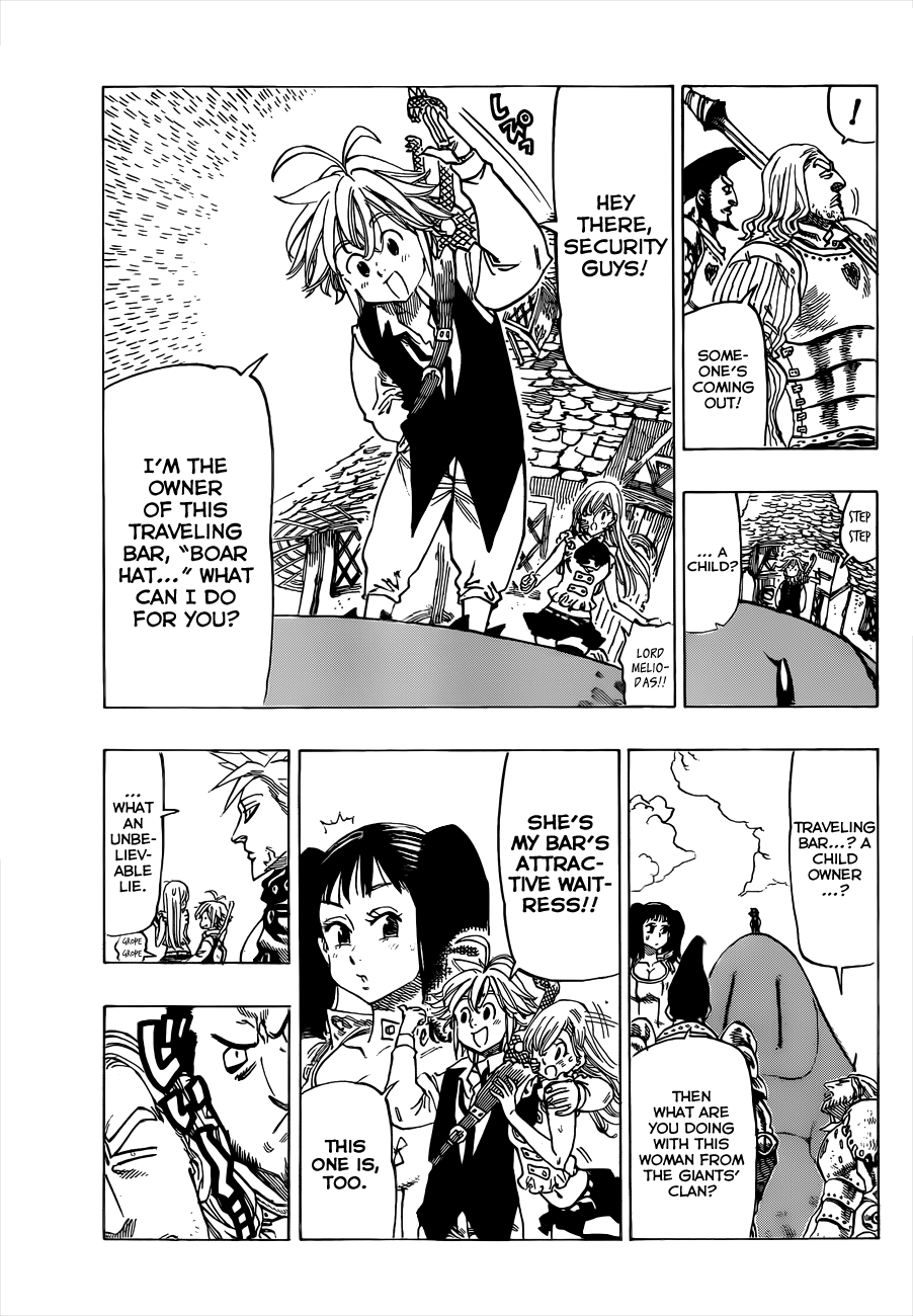Nanatsu no Taizai Chapter 17 page 8 - Chapter 17: Storm Brewing