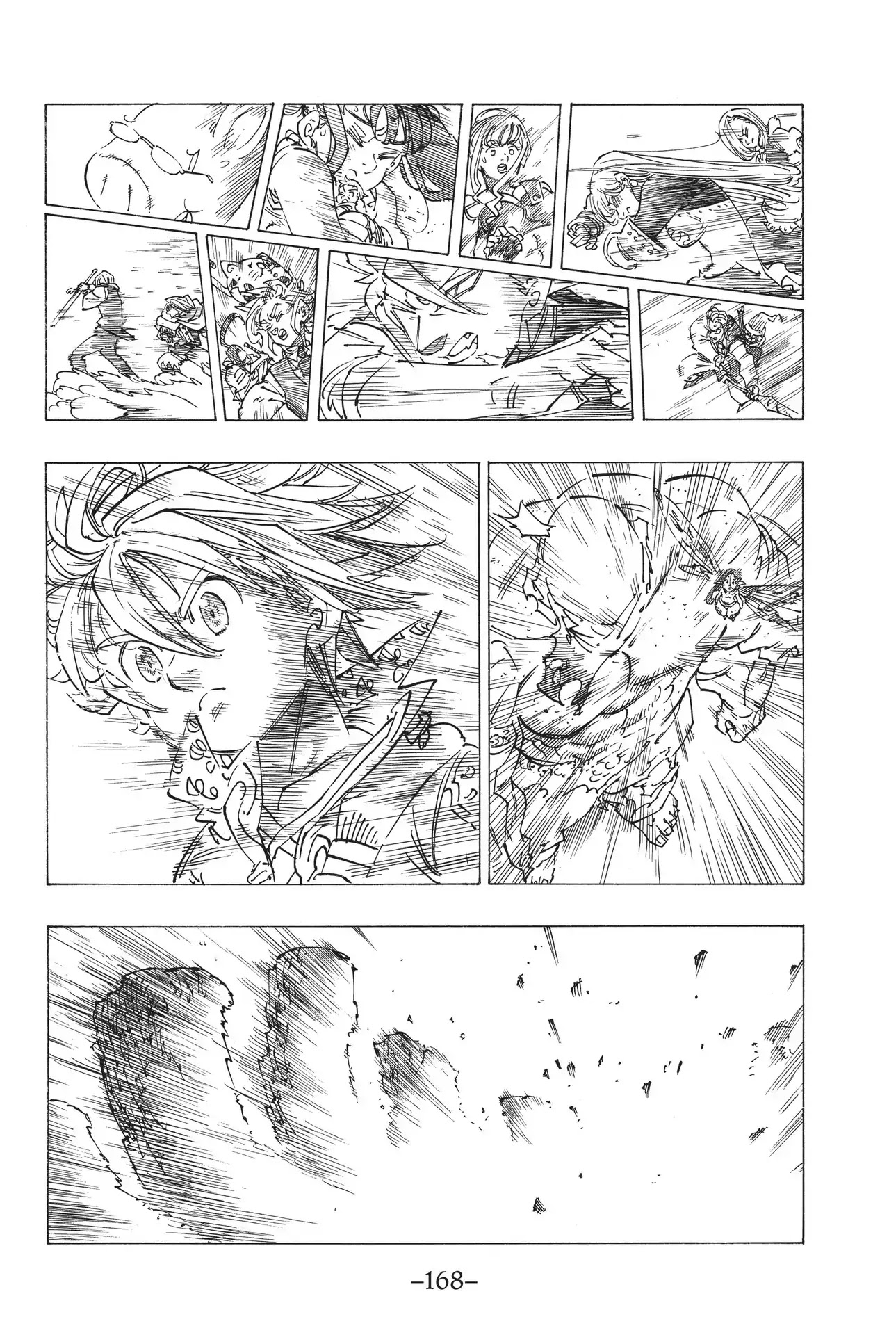 Nanatsu no Taizai Chapter 170 page 14 - Chapter 170: For Whom Does That Light Shine?
