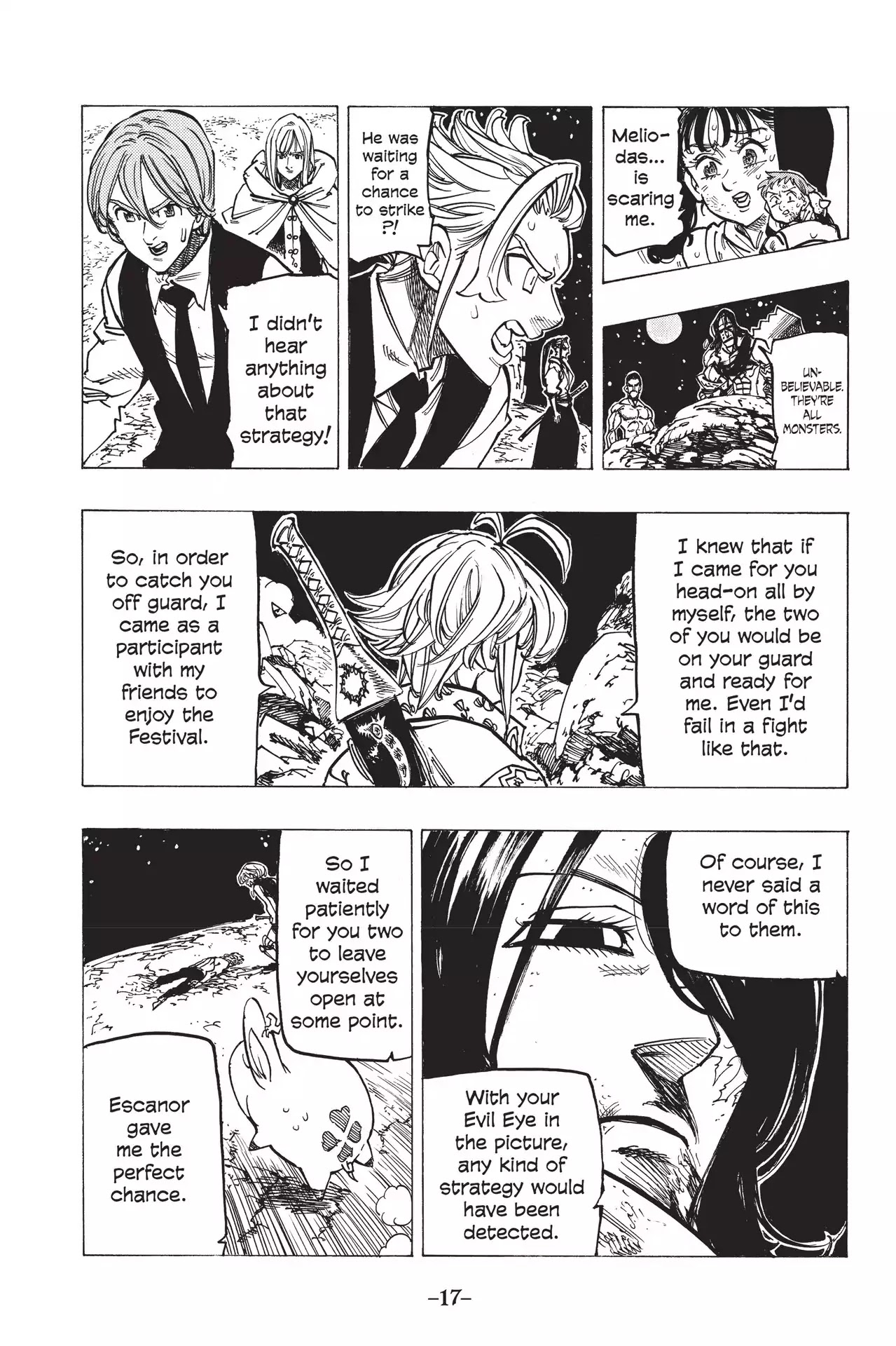 Nanatsu no Taizai Chapter 171 page 18 - Chapter 171: The Time Has Come