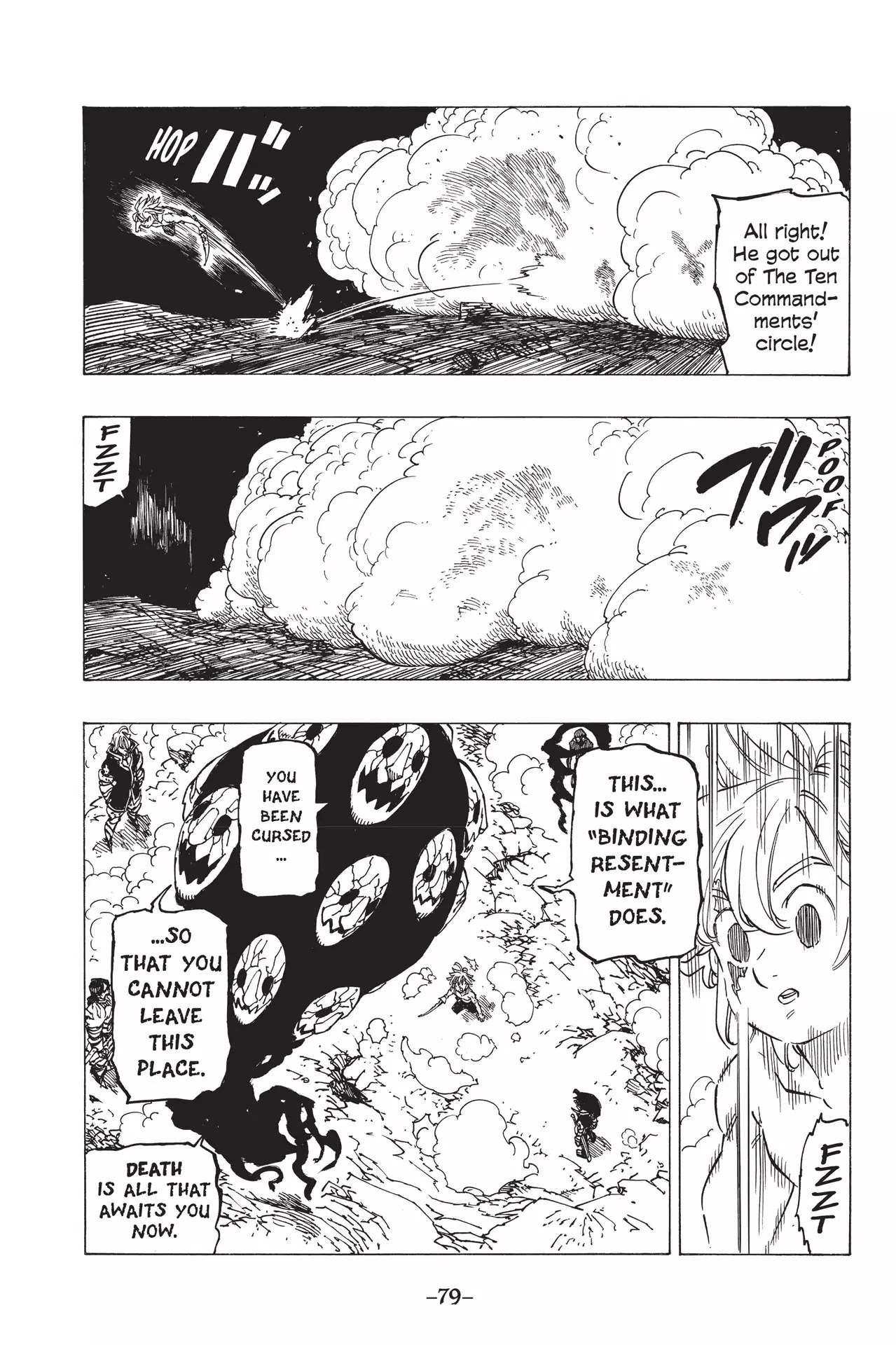 Nanatsu no Taizai Chapter 174 page 11 - Chapter 174: Meliodas vs. The Ten Commandments