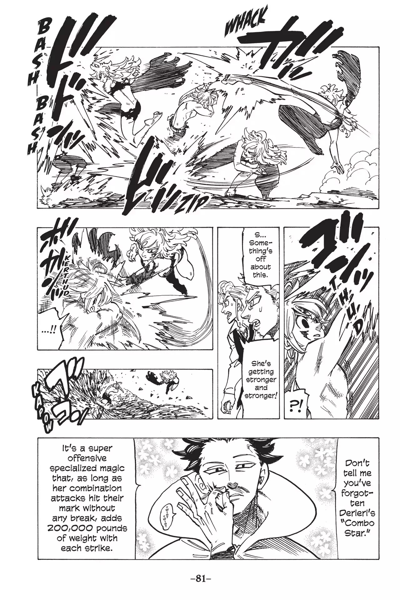 Nanatsu no Taizai Chapter 174 page 13 - Chapter 174: Meliodas vs. The Ten Commandments