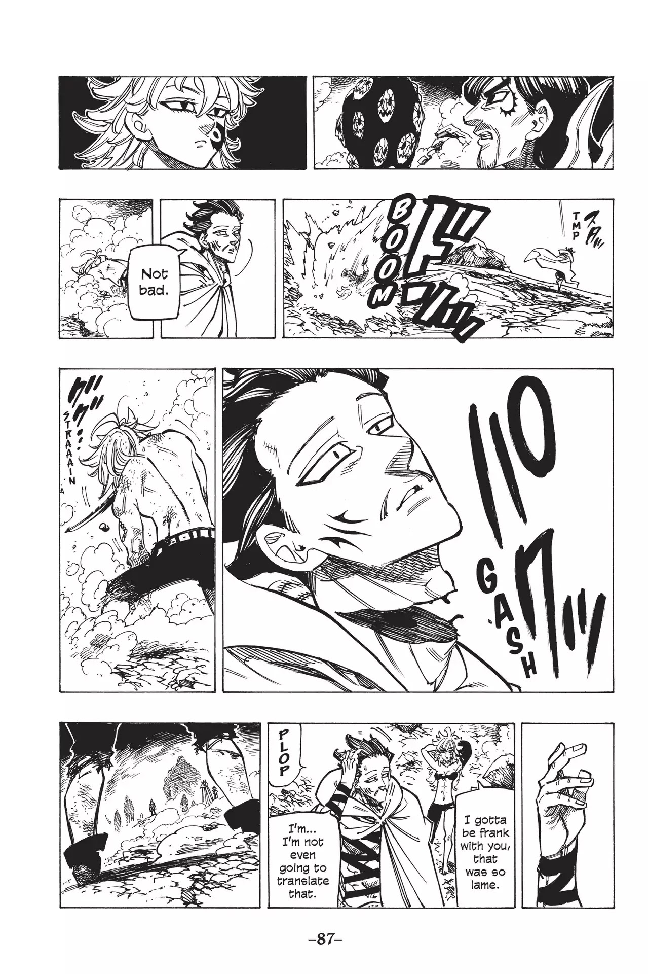 Nanatsu no Taizai Chapter 174 page 19 - Chapter 174: Meliodas vs. The Ten Commandments