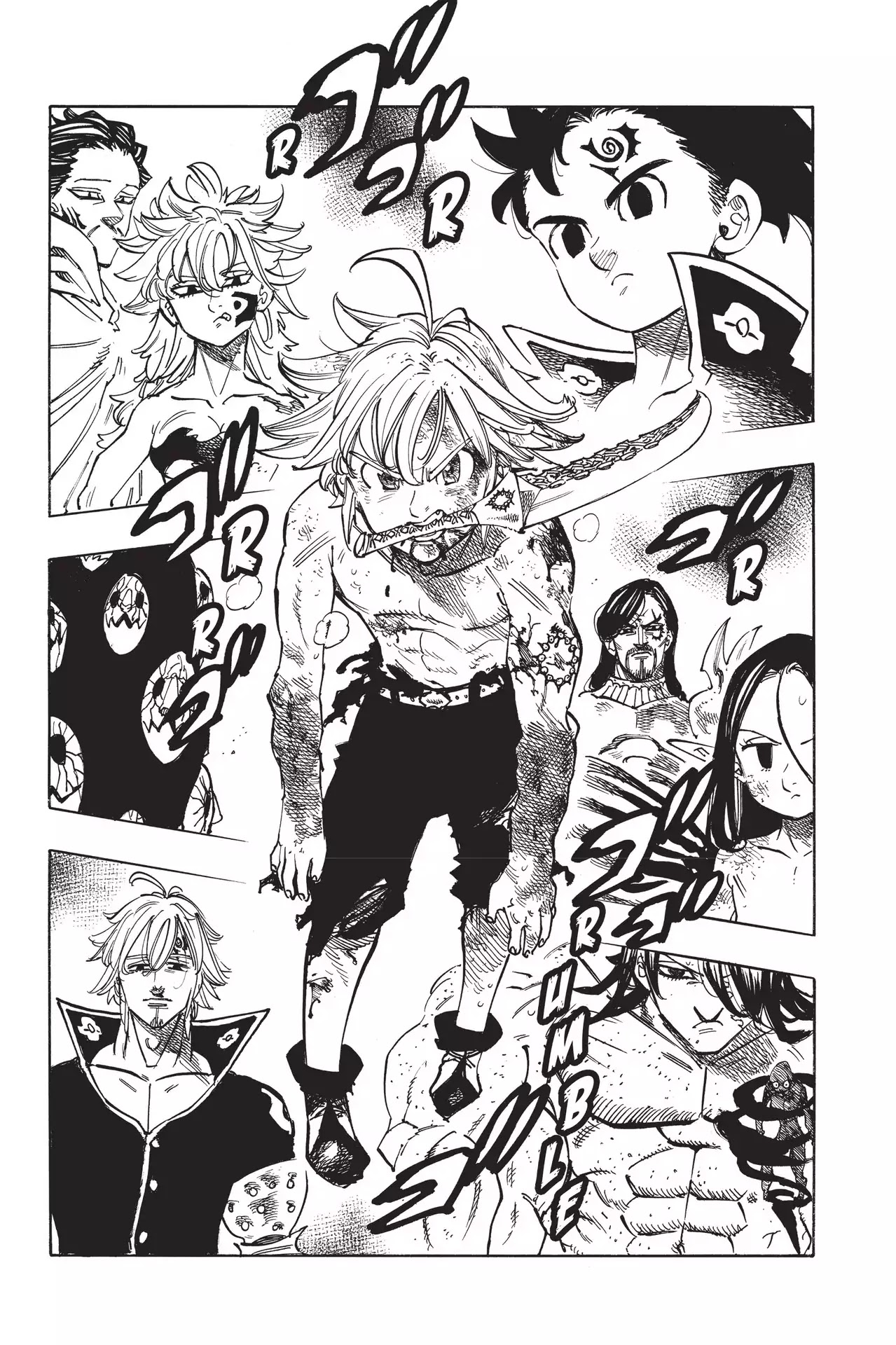 Nanatsu no Taizai Chapter 174 page 20 - Chapter 174: Meliodas vs. The Ten Commandments