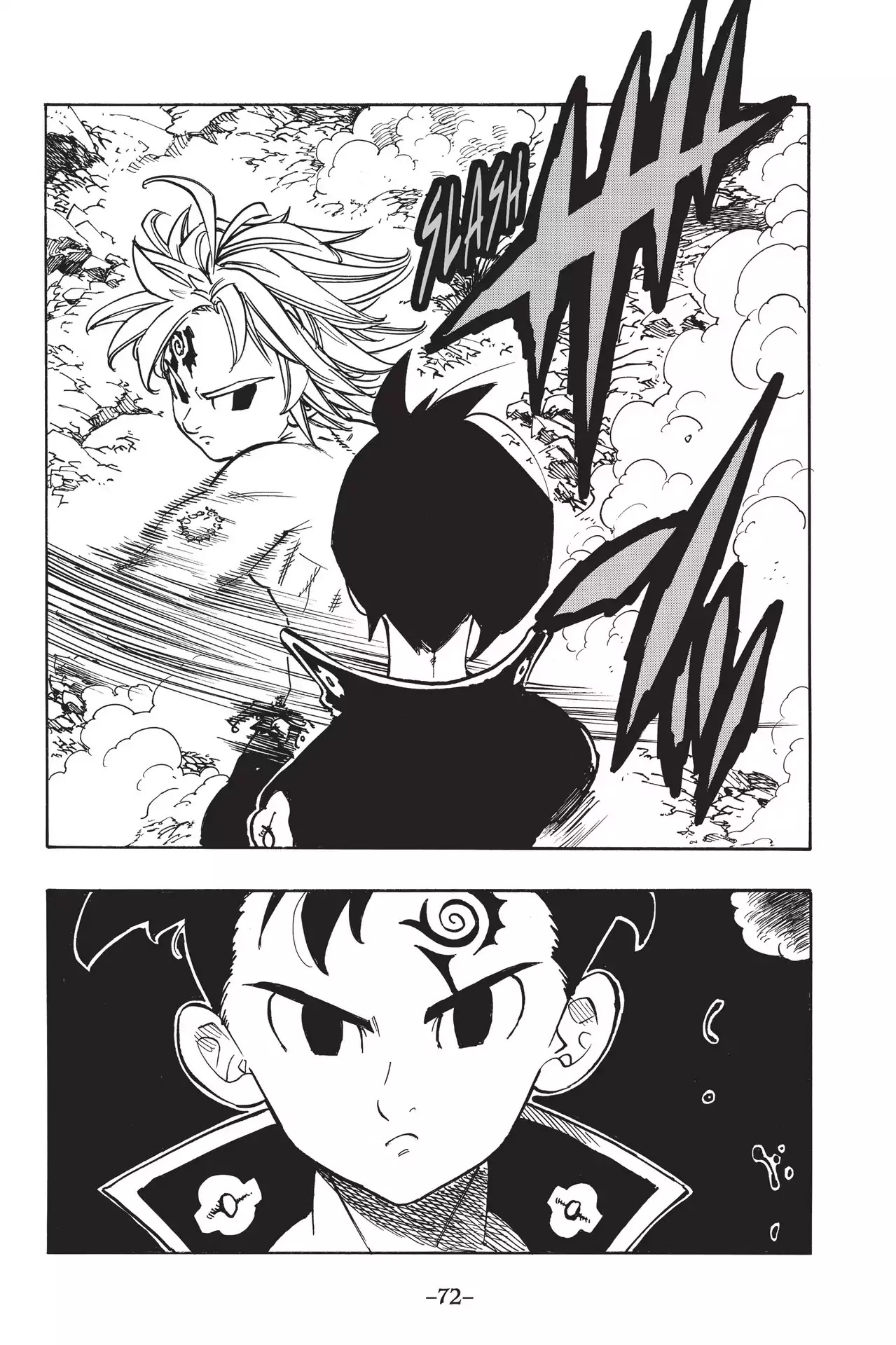 Nanatsu no Taizai Chapter 174 page 4 - Chapter 174: Meliodas vs. The Ten Commandments