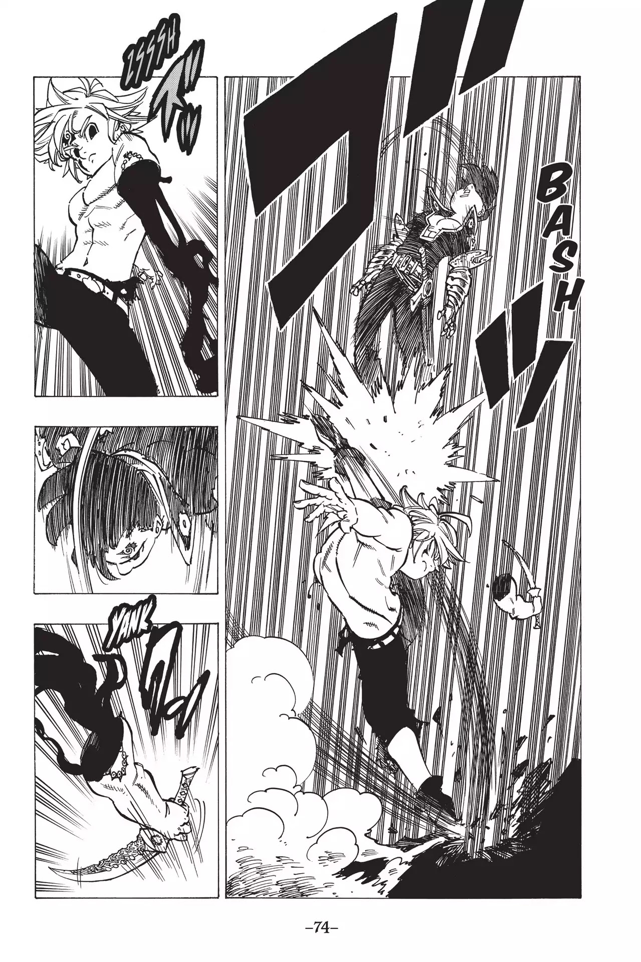 Nanatsu no Taizai Chapter 174 page 6 - Chapter 174: Meliodas vs. The Ten Commandments