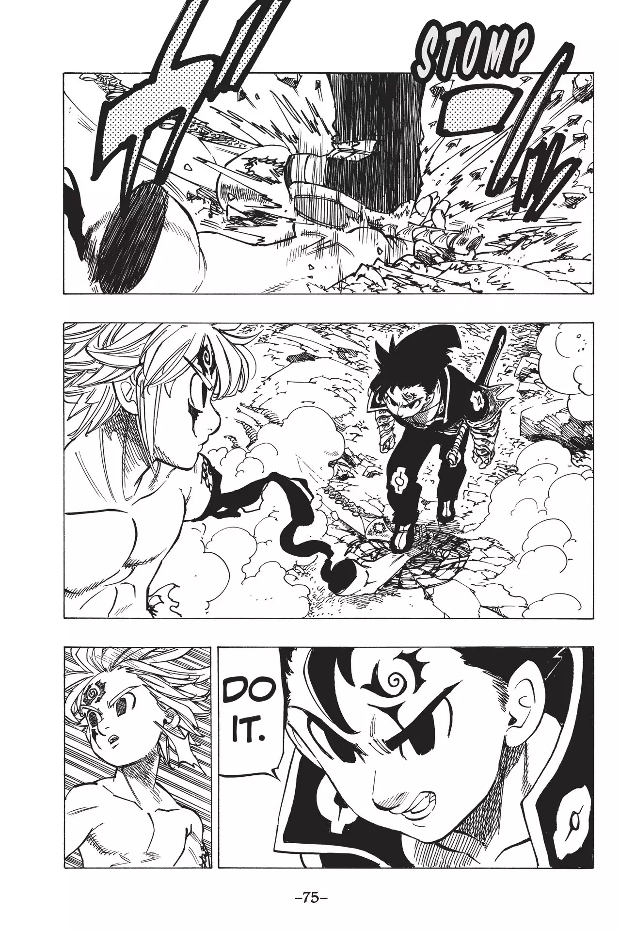 Nanatsu no Taizai Chapter 174 page 7 - Chapter 174: Meliodas vs. The Ten Commandments