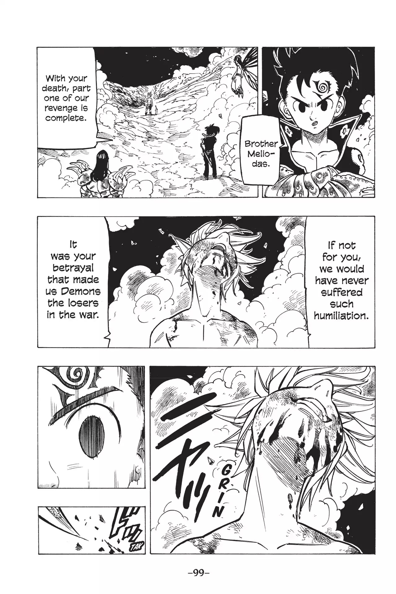 Nanatsu no Taizai Chapter 175 page 11 - Chapter 175: To My Beloved Meliodas