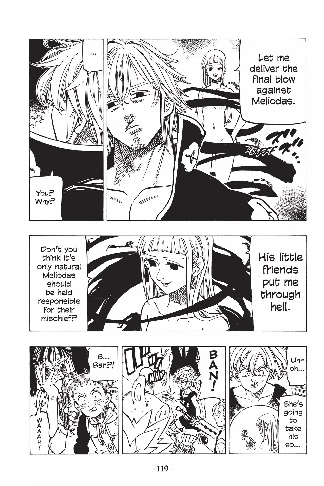 Nanatsu no Taizai Chapter 176 page 11 - Chapter 176: The Darkness Speaks