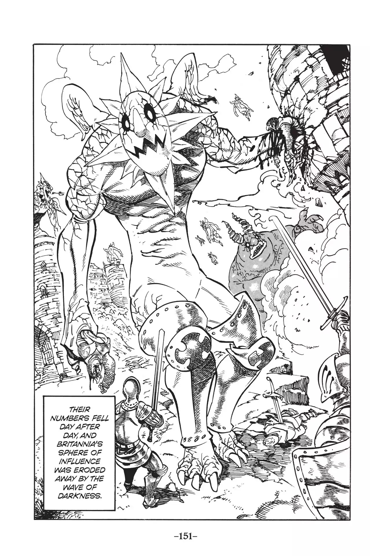 Nanatsu no Taizai Chapter 178 page 3 - Chapter 178: Britannia in Darkness