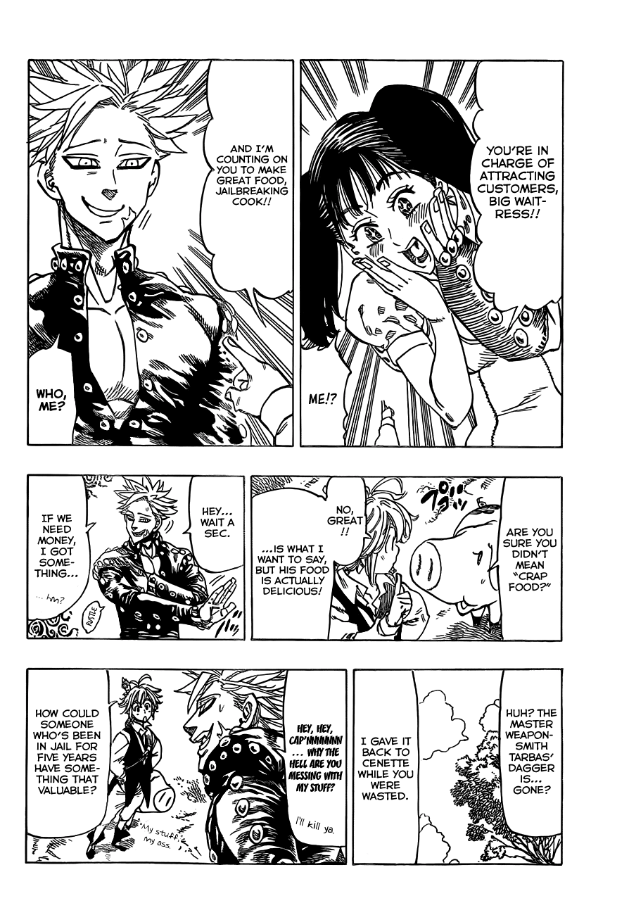 Nanatsu no Taizai Chapter 18 page 6 - Chapter 18: A Touching Reunion