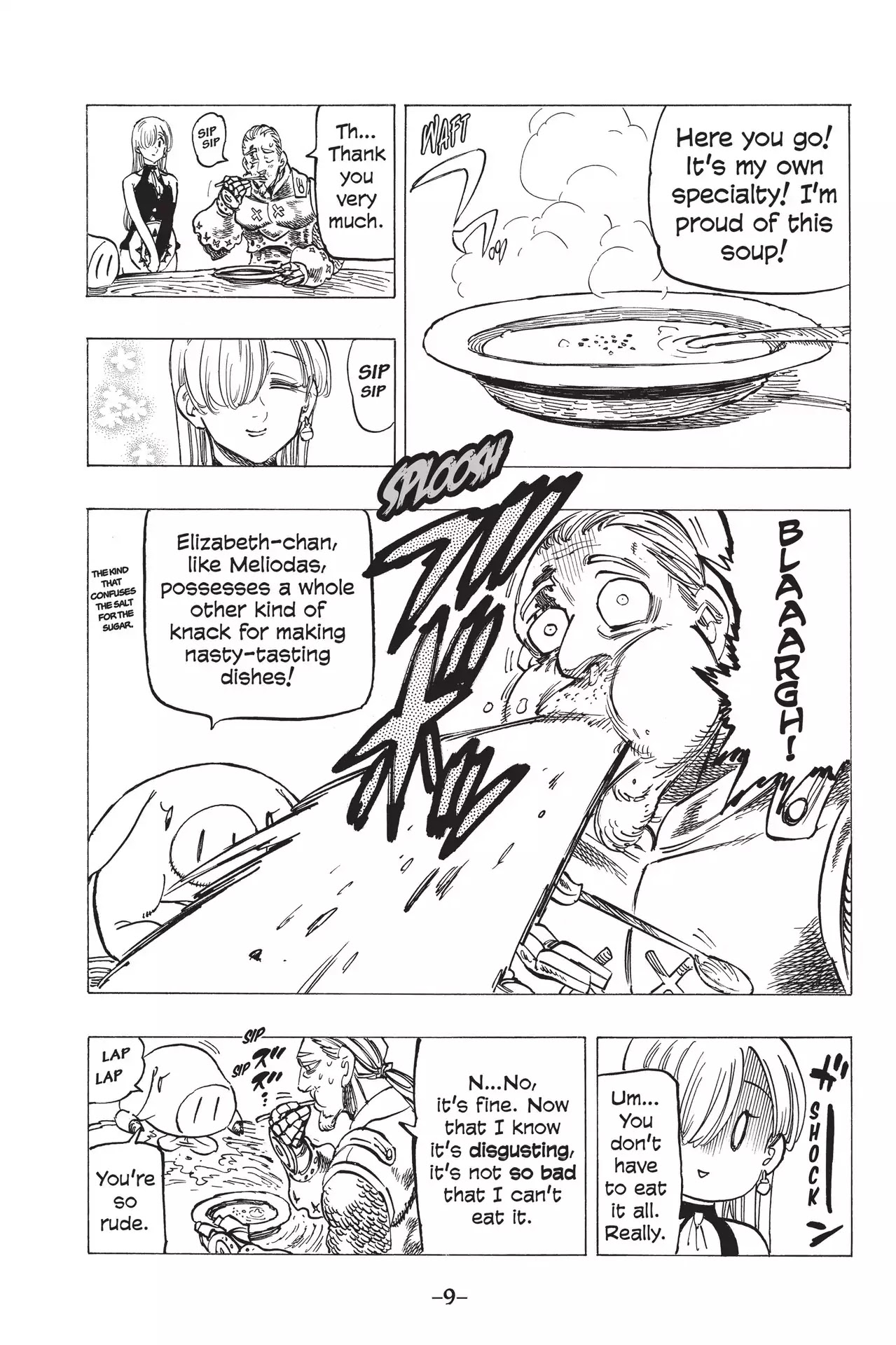 Nanatsu no Taizai Chapter 180 page 10 - Chapter 180: The Wandering Knight