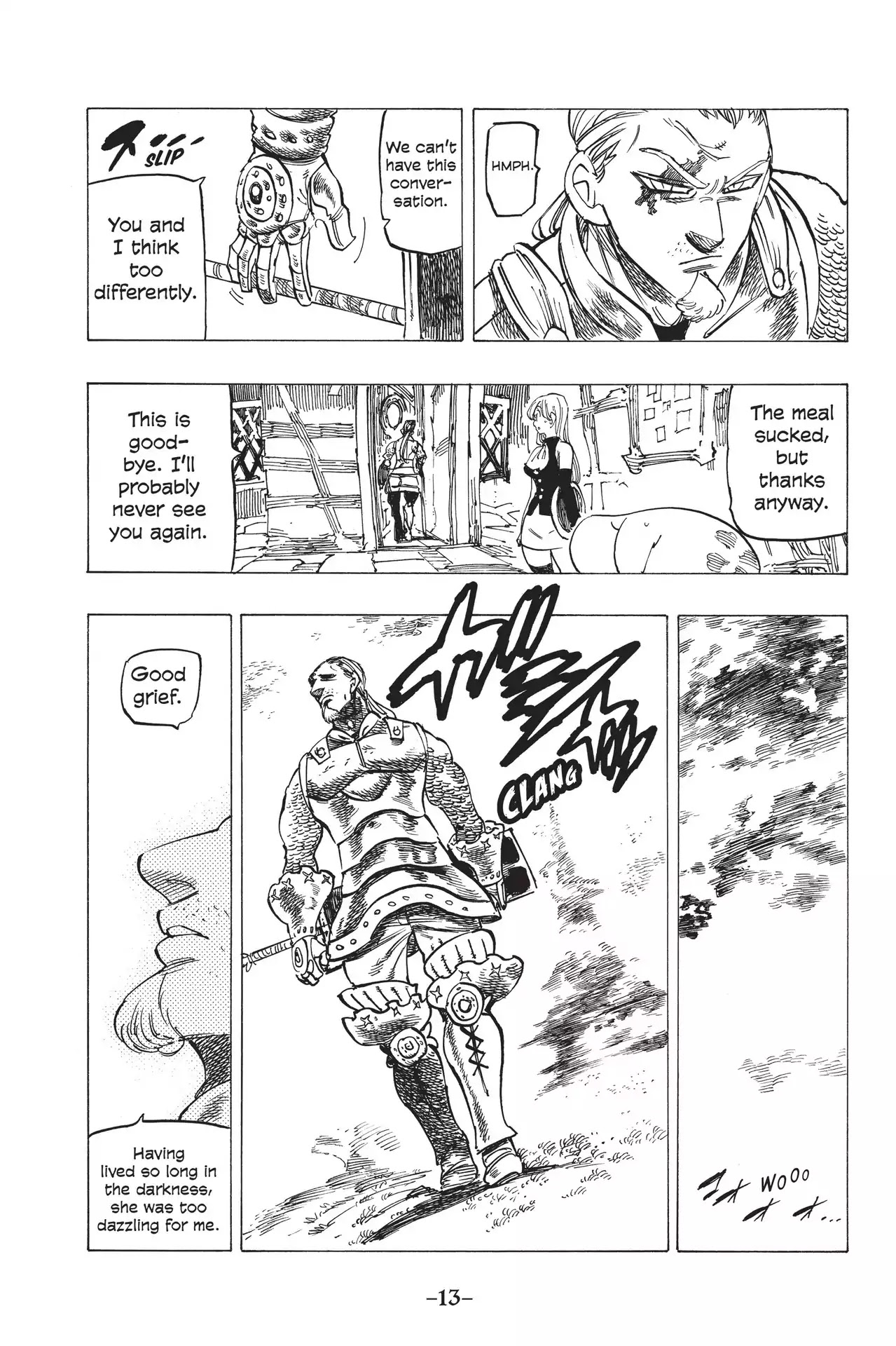 Nanatsu no Taizai Chapter 180 page 14 - Chapter 180: The Wandering Knight