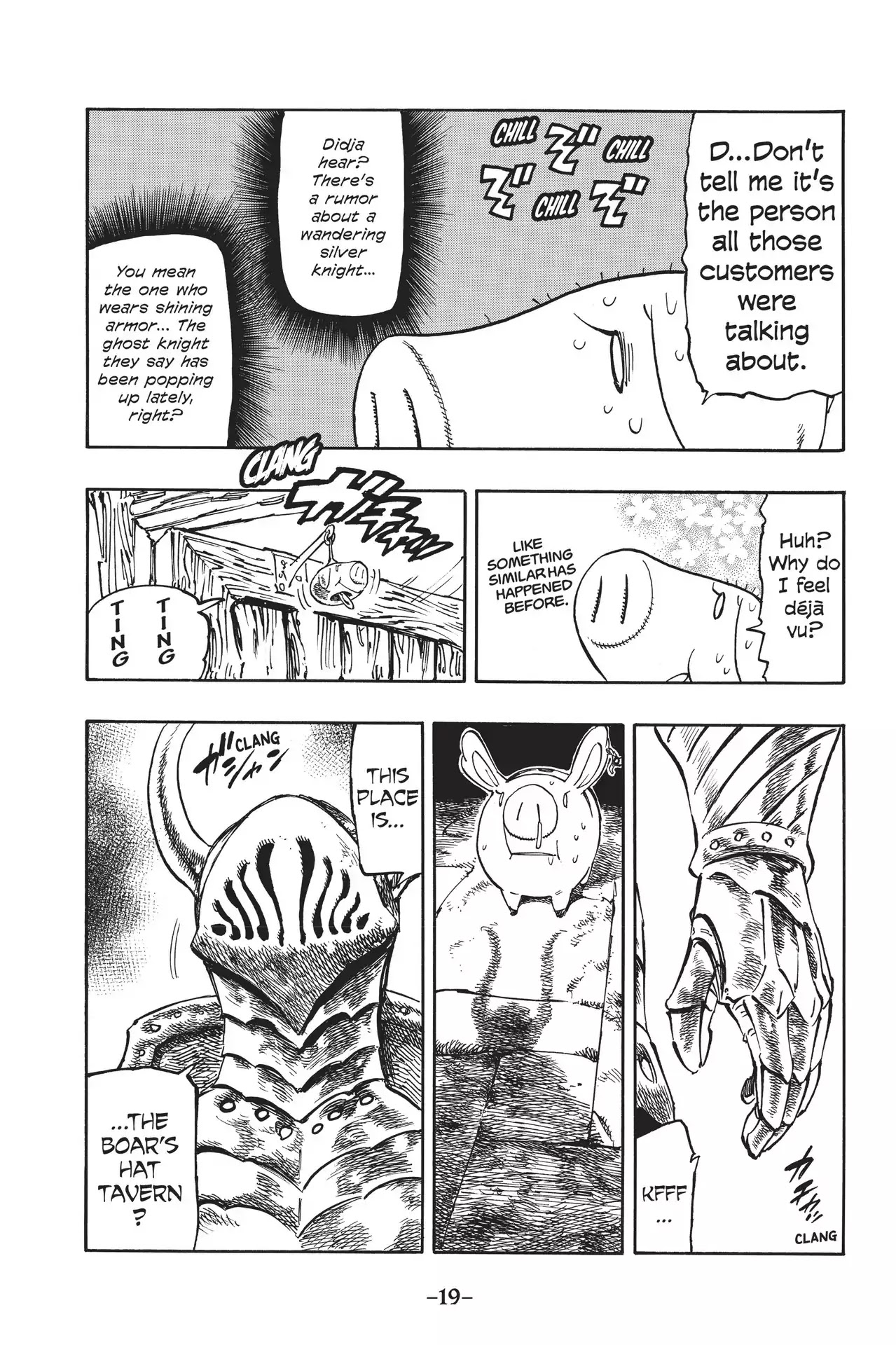 Nanatsu no Taizai Chapter 180 page 19 - Chapter 180: The Wandering Knight