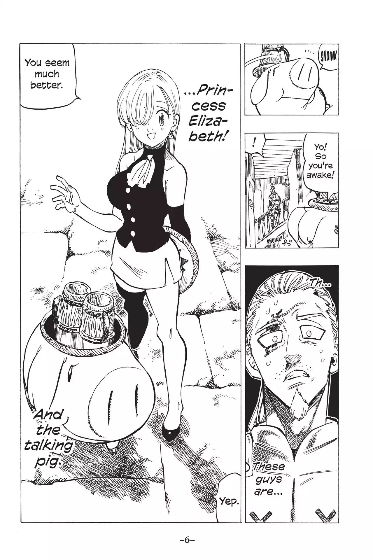 Nanatsu no Taizai Chapter 180 page 7 - Chapter 180: The Wandering Knight