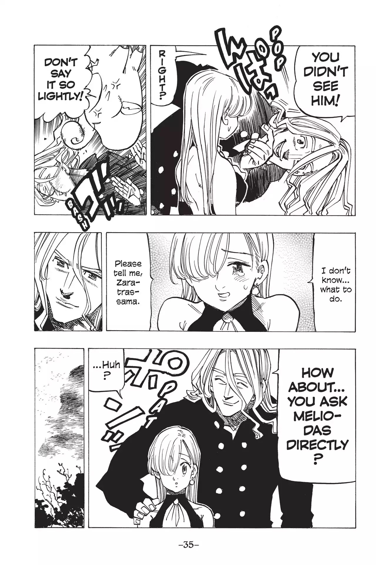 Nanatsu no Taizai Chapter 181 page 13 - Chapter 181: Chief Holy Knight Zaratras