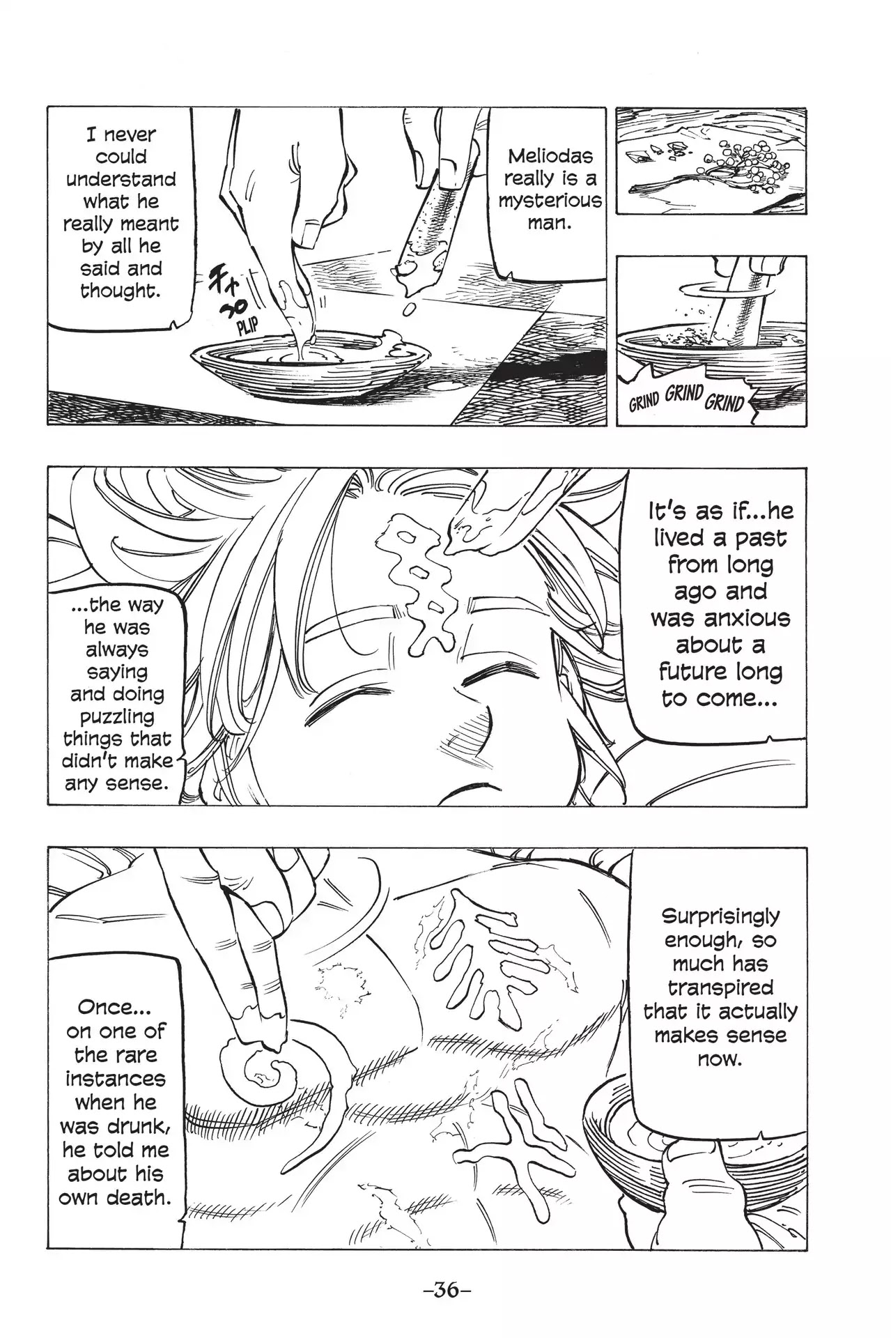 Nanatsu no Taizai Chapter 181 page 14 - Chapter 181: Chief Holy Knight Zaratras