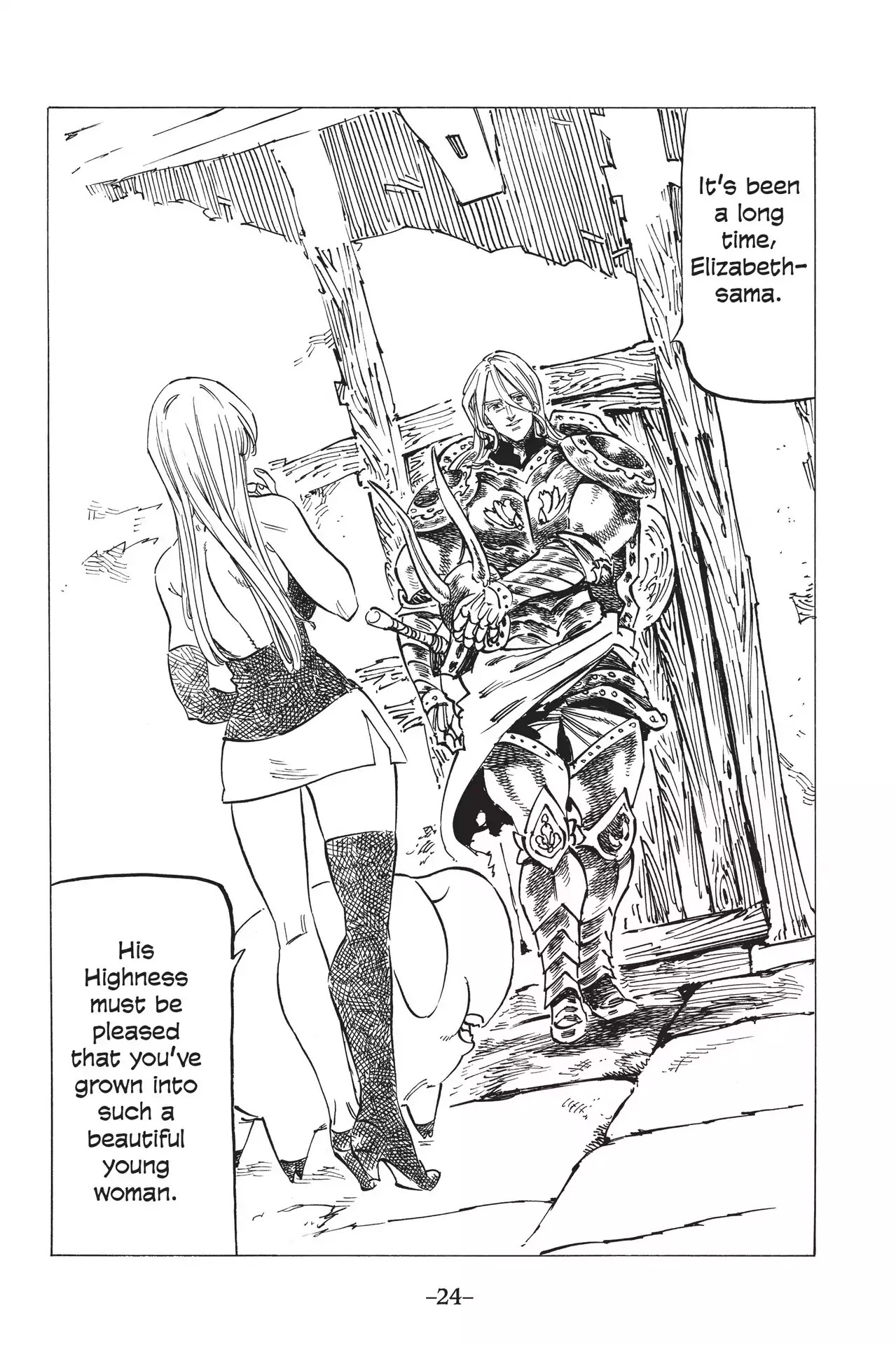 Nanatsu no Taizai Chapter 181 page 2 - Chapter 181: Chief Holy Knight Zaratras