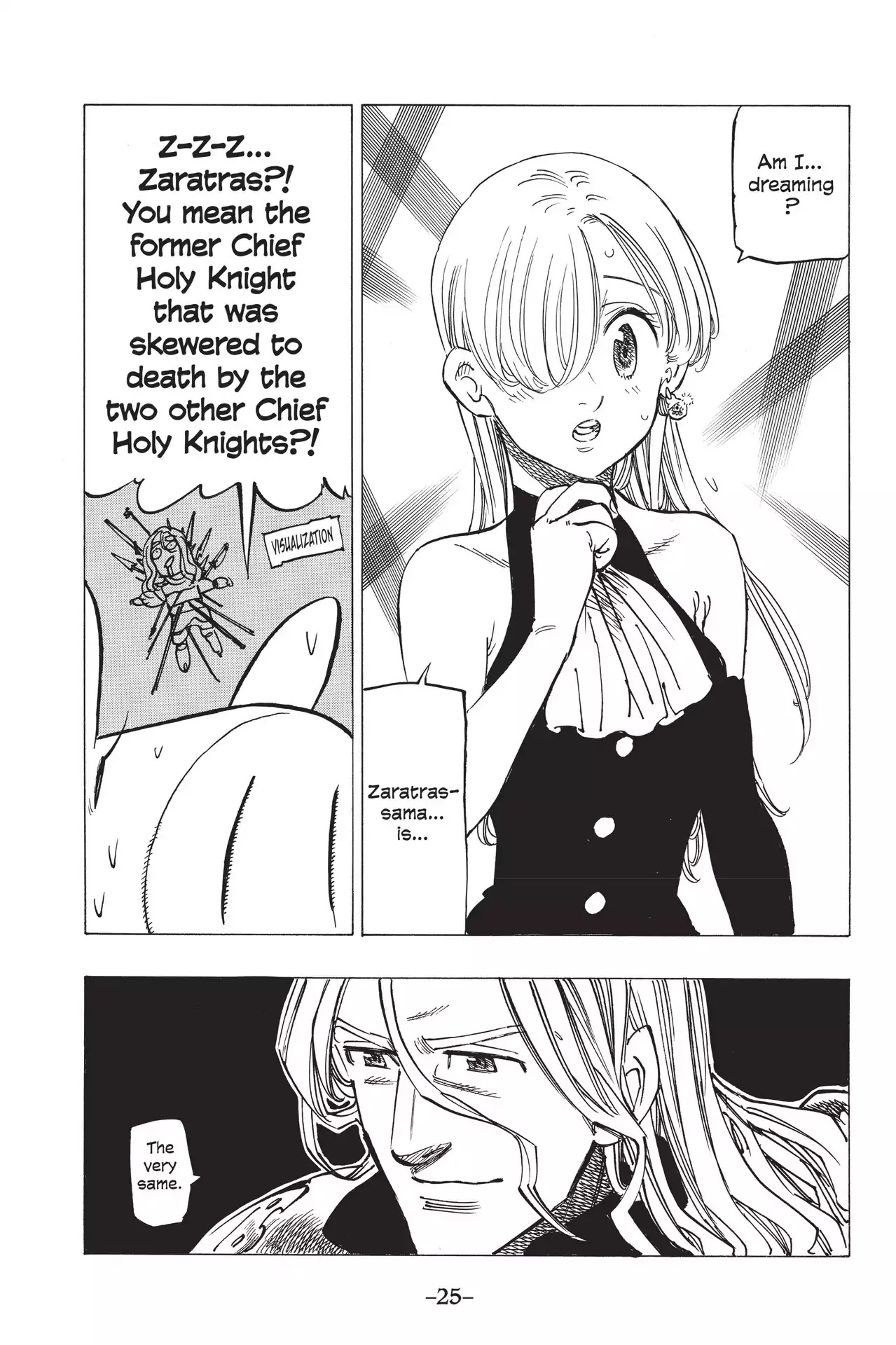 Nanatsu no Taizai Chapter 181 page 3 - Chapter 181: Chief Holy Knight Zaratras