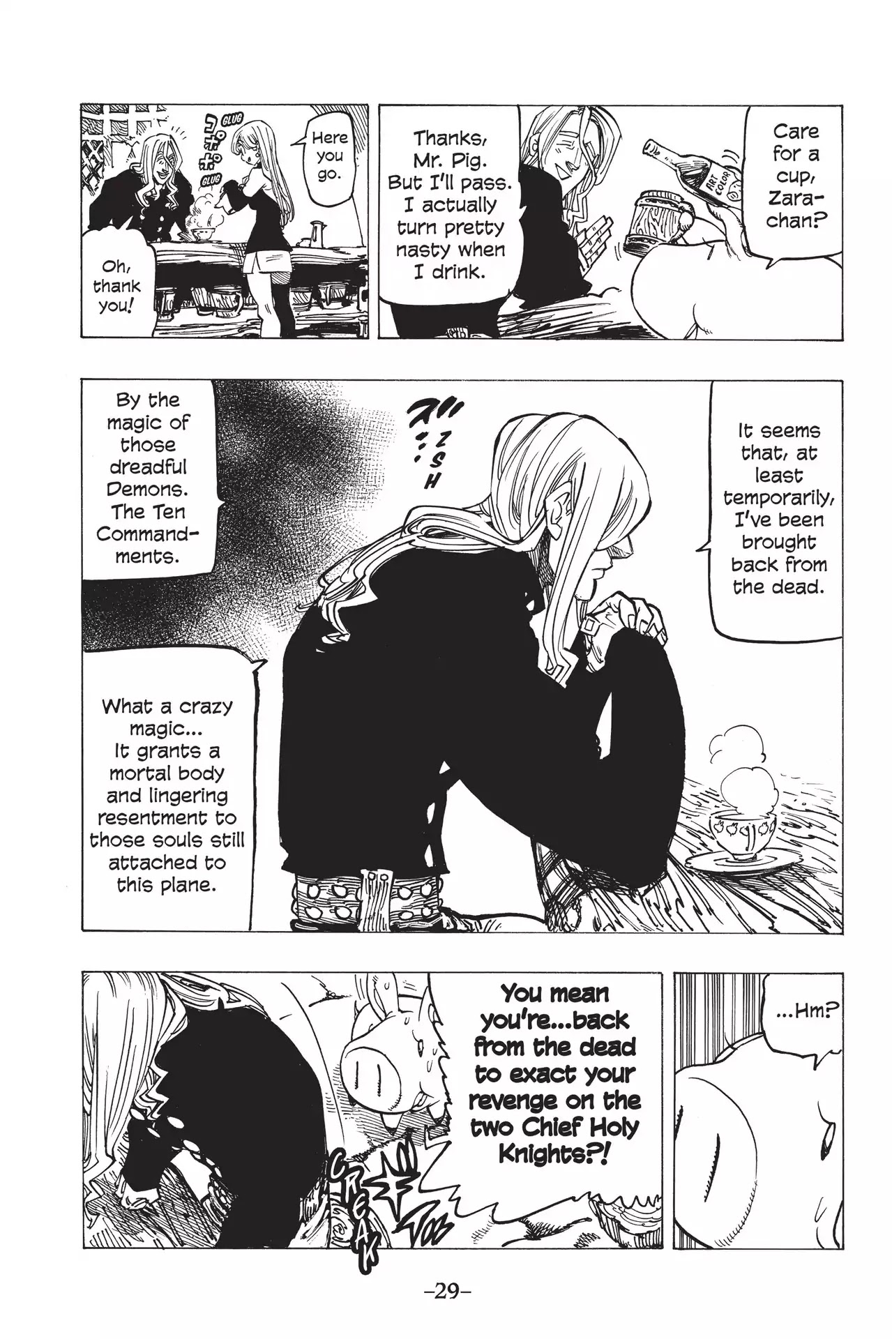 Nanatsu no Taizai Chapter 181 page 7 - Chapter 181: Chief Holy Knight Zaratras