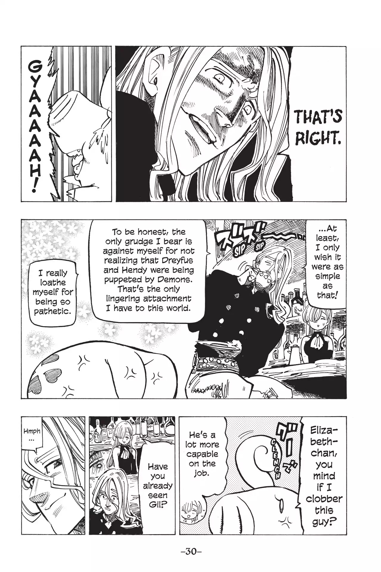 Nanatsu no Taizai Chapter 181 page 8 - Chapter 181: Chief Holy Knight Zaratras