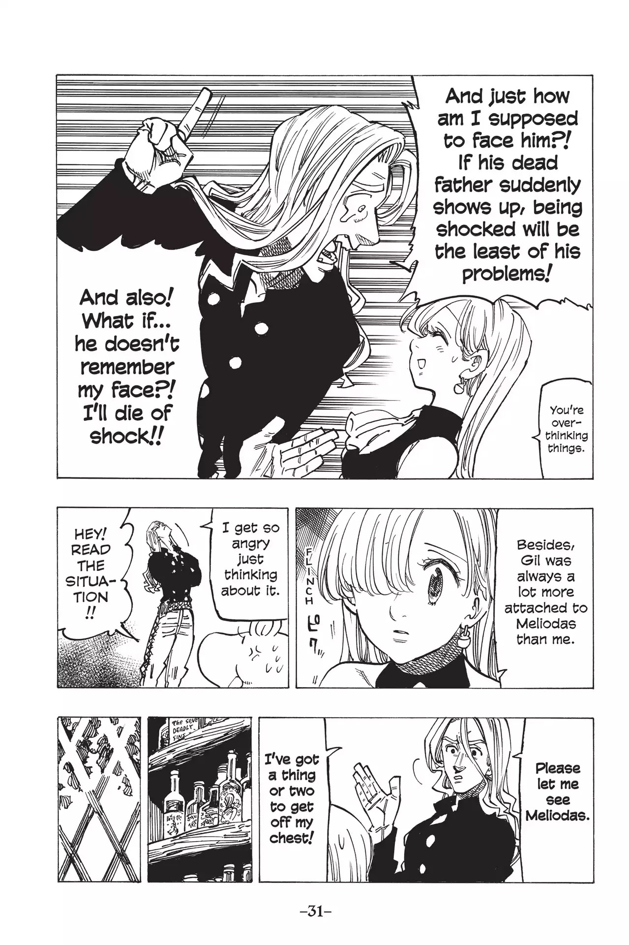 Nanatsu no Taizai Chapter 181 page 9 - Chapter 181: Chief Holy Knight Zaratras