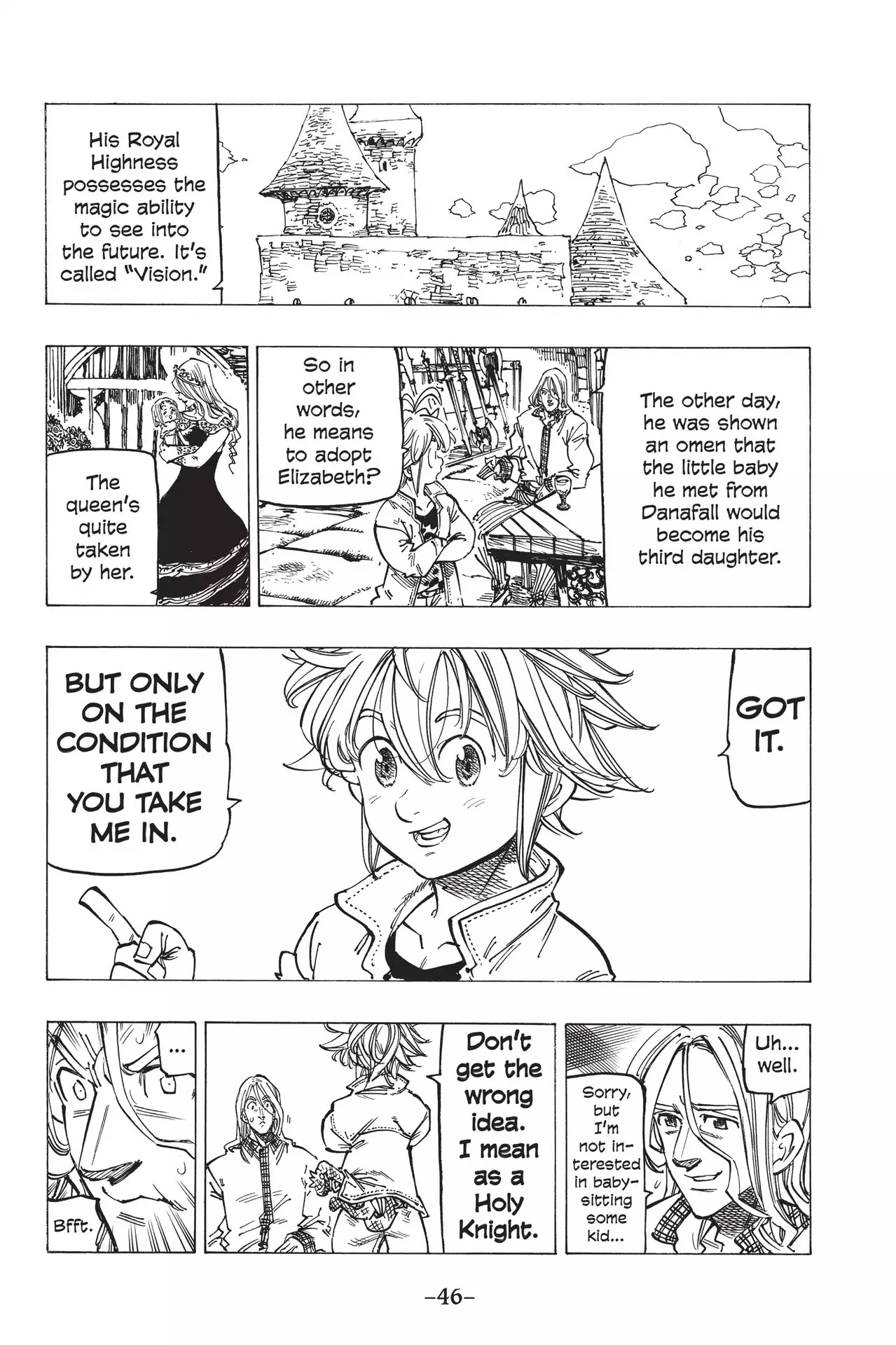 Nanatsu no Taizai Chapter 182 page 4 - Chapter 182: Certain Warmth