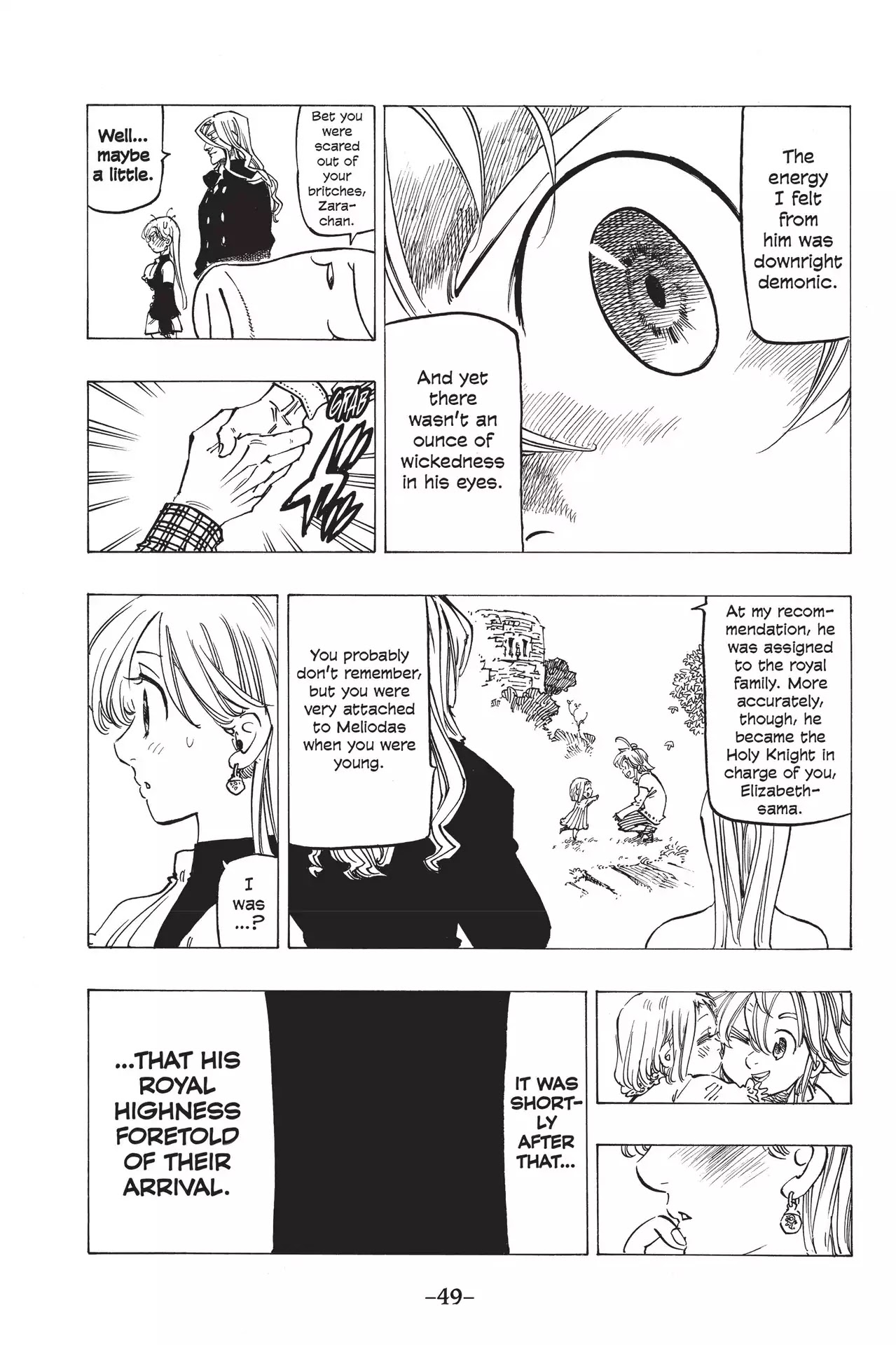 Nanatsu no Taizai Chapter 182 page 7 - Chapter 182: Certain Warmth