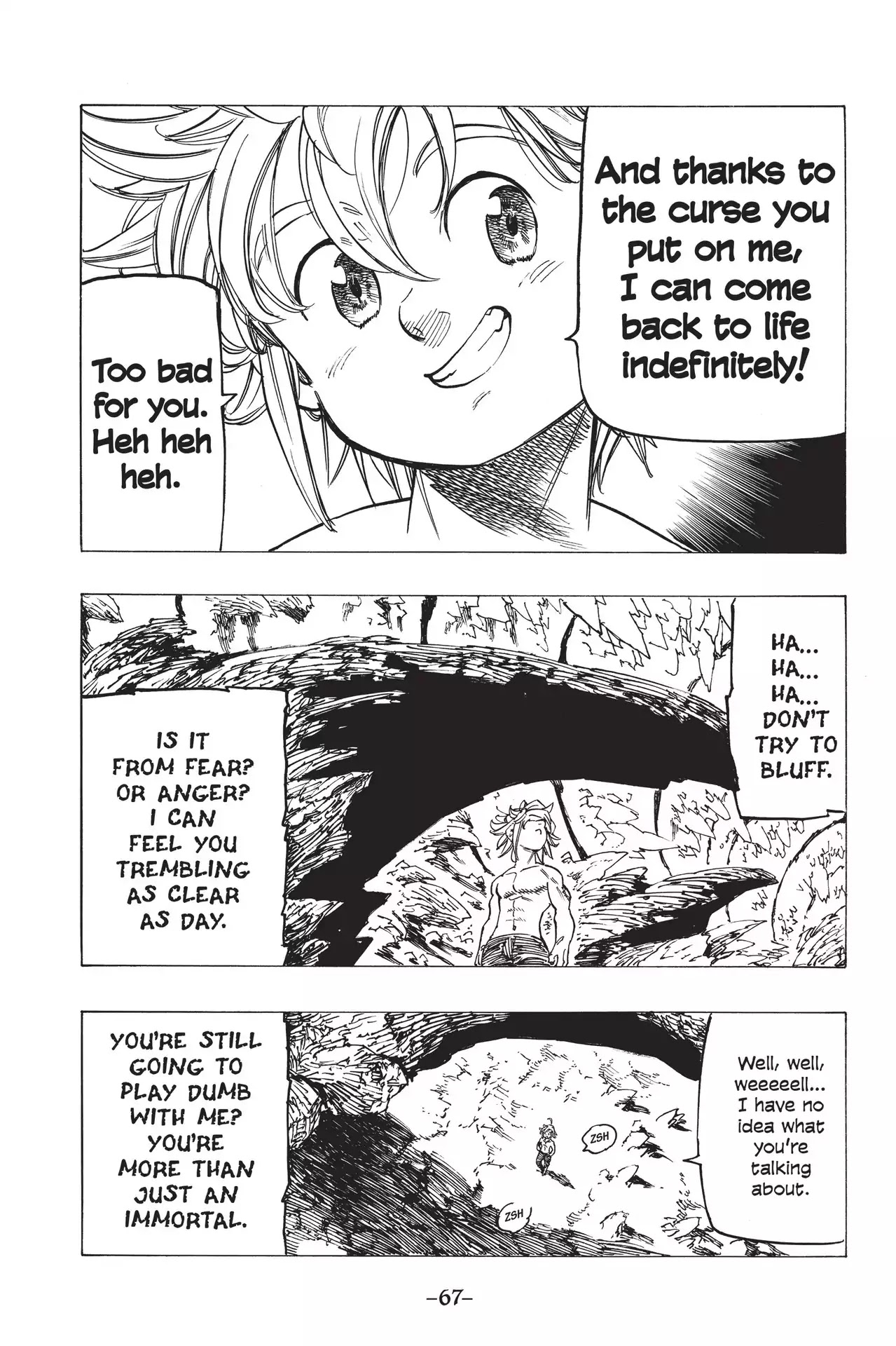 Nanatsu no Taizai Chapter 183 page 4 - Chapter 183: Danger Zone
