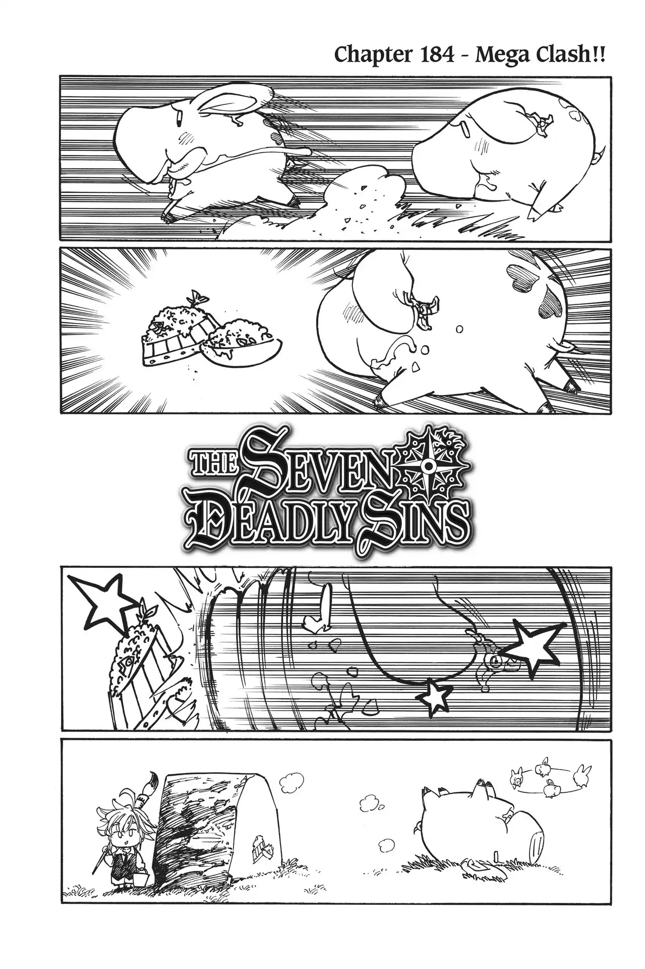 Nanatsu no Taizai Chapter 184 page 1 - Chapter 184: Mega Clash!!