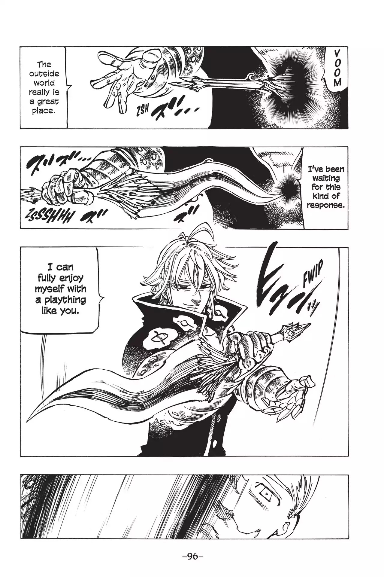 Nanatsu no Taizai Chapter 184 page 14 - Chapter 184: Mega Clash!!