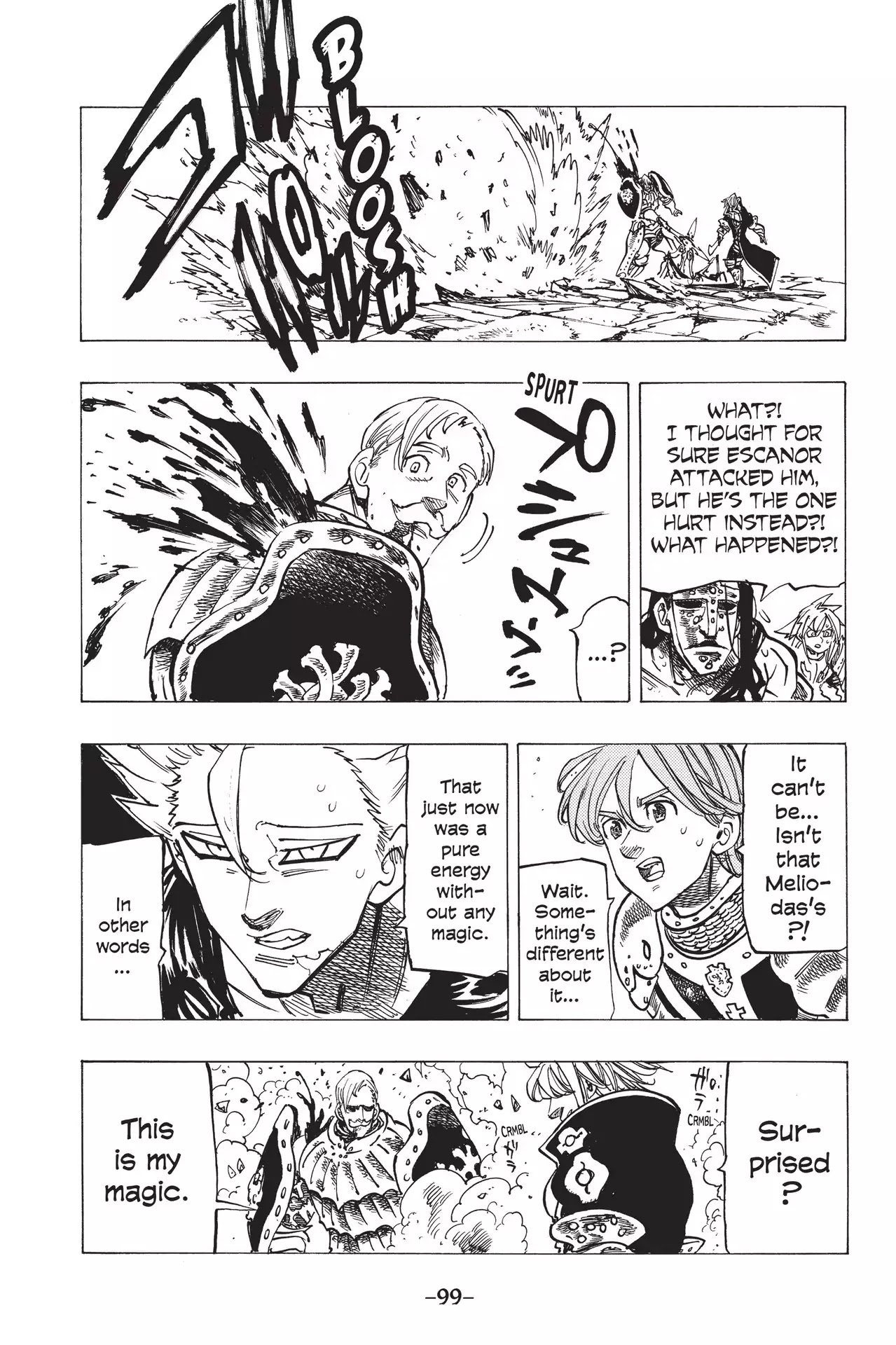 Nanatsu no Taizai Chapter 184 page 17 - Chapter 184: Mega Clash!!