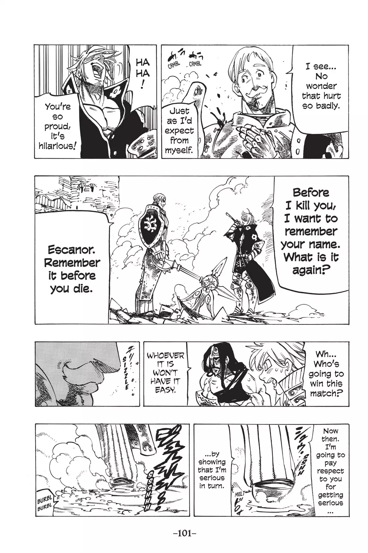Nanatsu no Taizai Chapter 184 page 19 - Chapter 184: Mega Clash!!