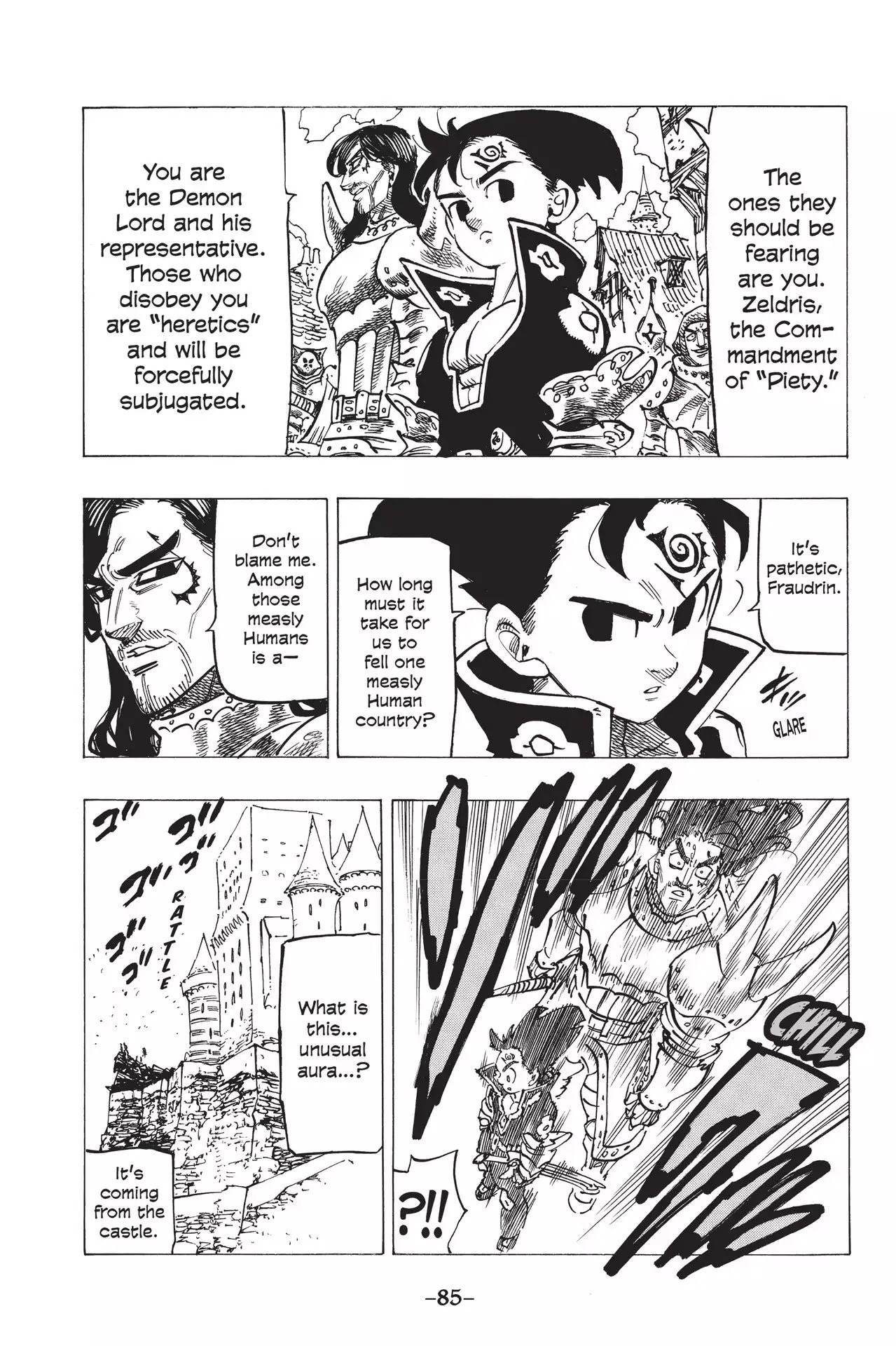 Nanatsu no Taizai Chapter 184 page 3 - Chapter 184: Mega Clash!!