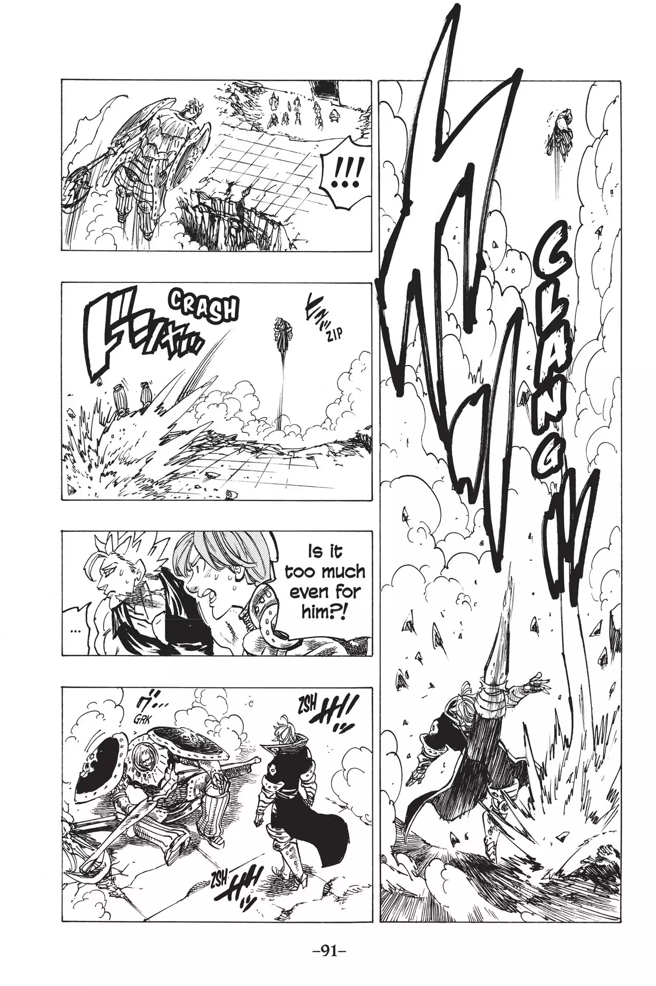 Nanatsu no Taizai Chapter 184 page 9 - Chapter 184: Mega Clash!!