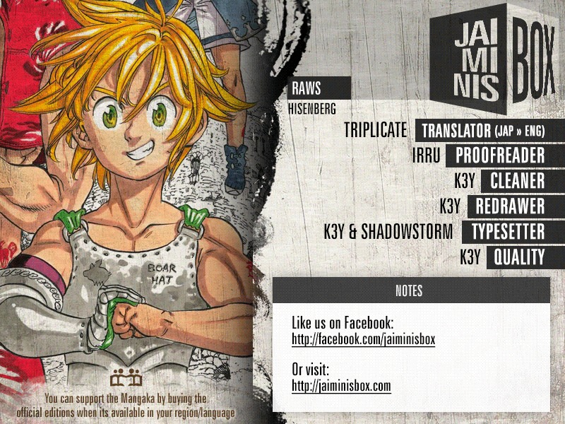 Nanatsu no Taizai Chapter 185 page 1 - Chapter 185 : Pride vs. Charity