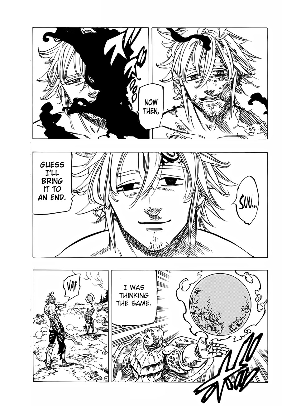 Nanatsu no Taizai Chapter 185 page 10 - Chapter 185 : Pride vs. Charity
