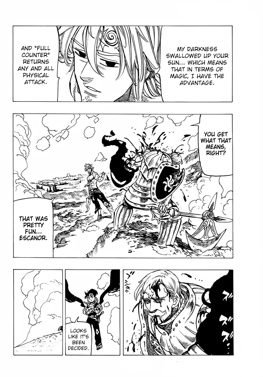 Nanatsu no Taizai Chapter 185 page 13 - Chapter 185 : Pride vs. Charity