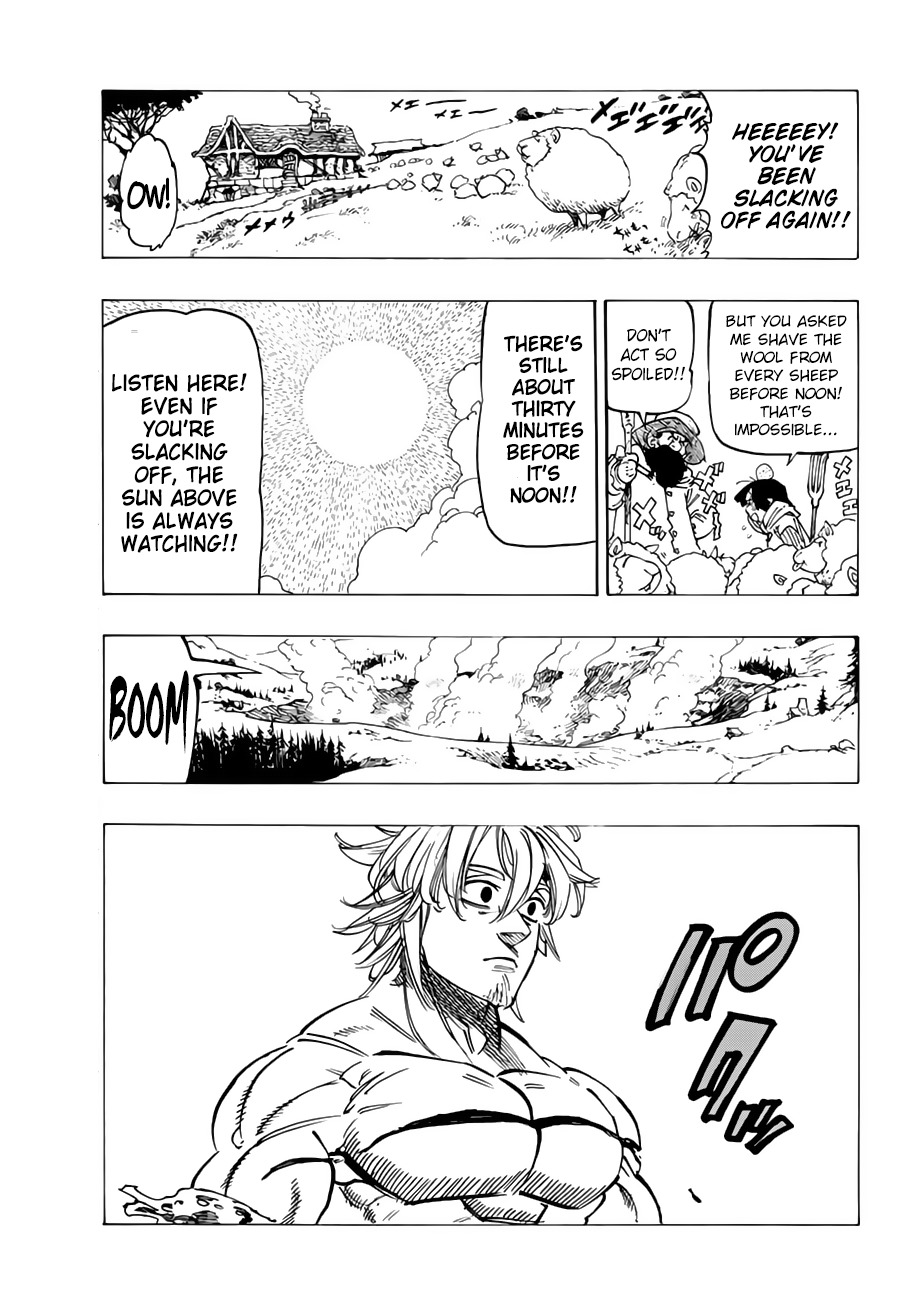 Nanatsu no Taizai Chapter 185 page 14 - Chapter 185 : Pride vs. Charity