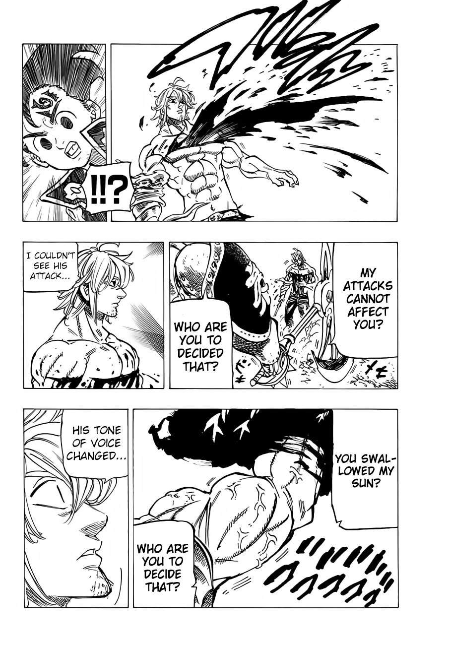Nanatsu no Taizai Chapter 185 page 15 - Chapter 185 : Pride vs. Charity