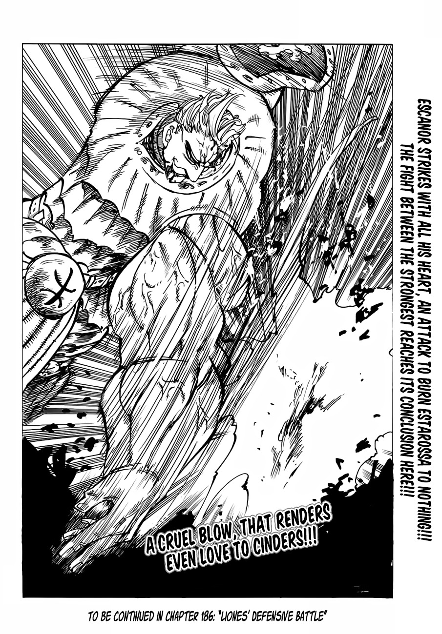 Nanatsu no Taizai Chapter 185 page 19 - Chapter 185 : Pride vs. Charity